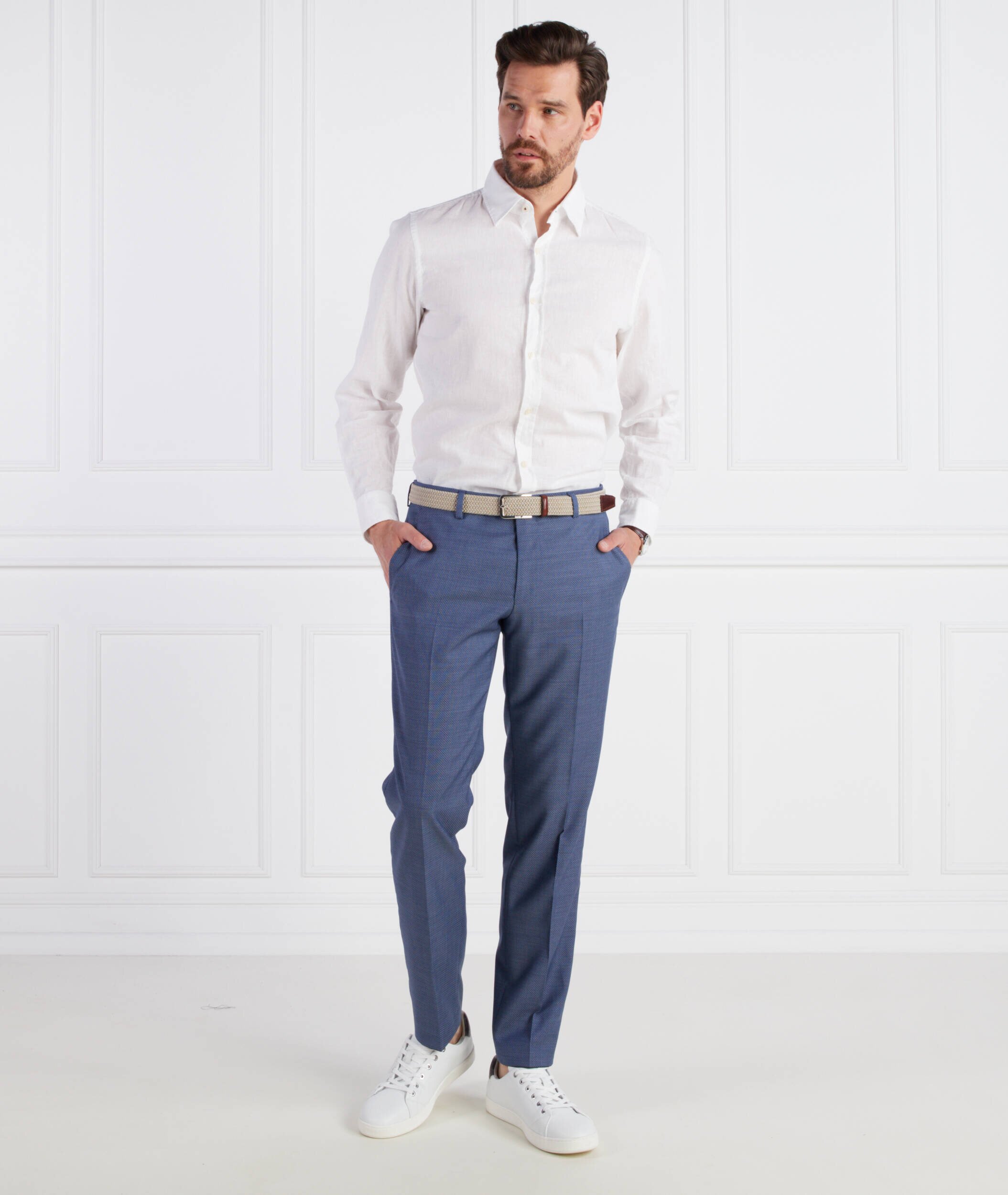 Joop! De lână pantaloni | Slim Fit