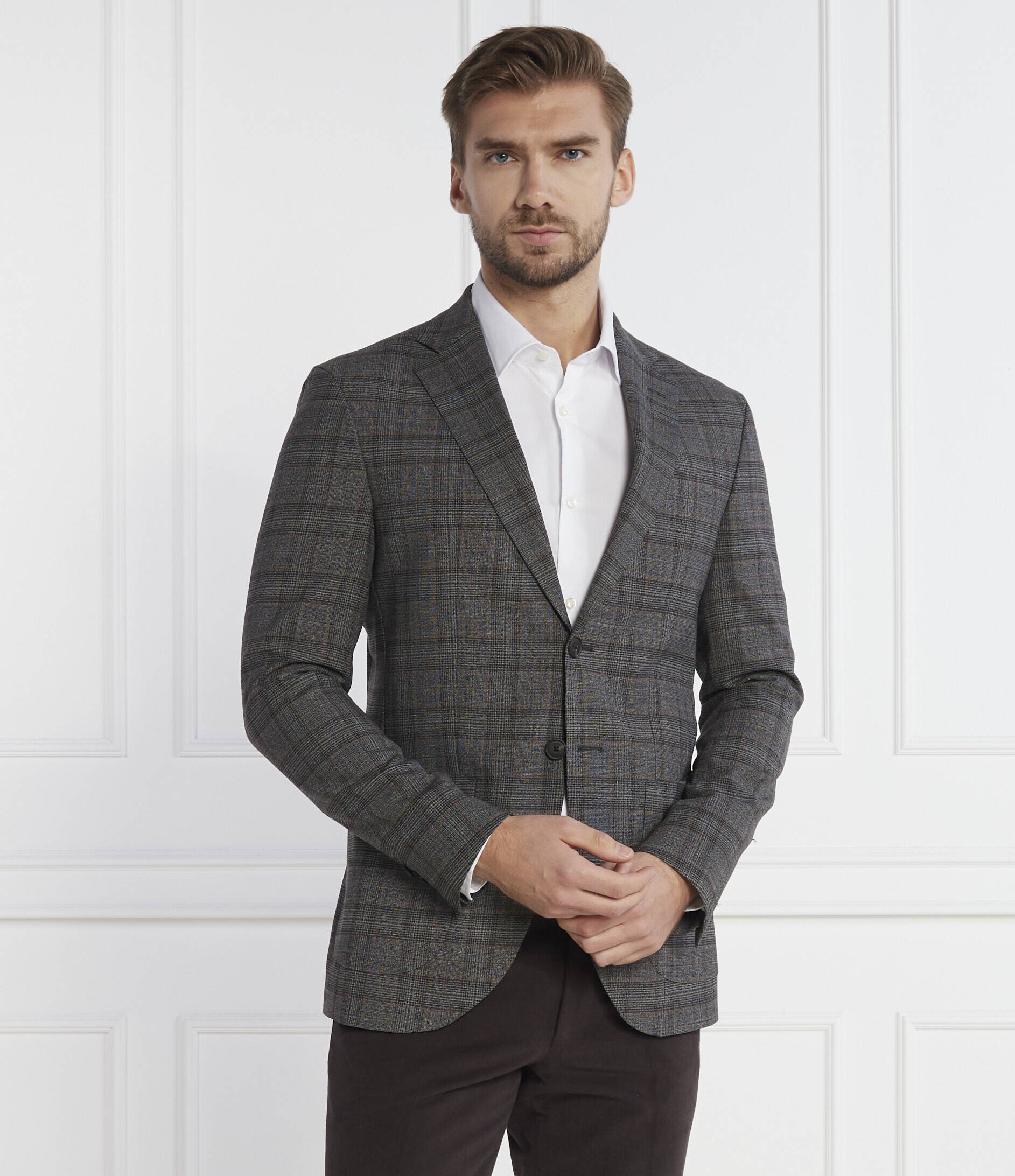 Joop! De lână sacou Dash | Extra slim fit