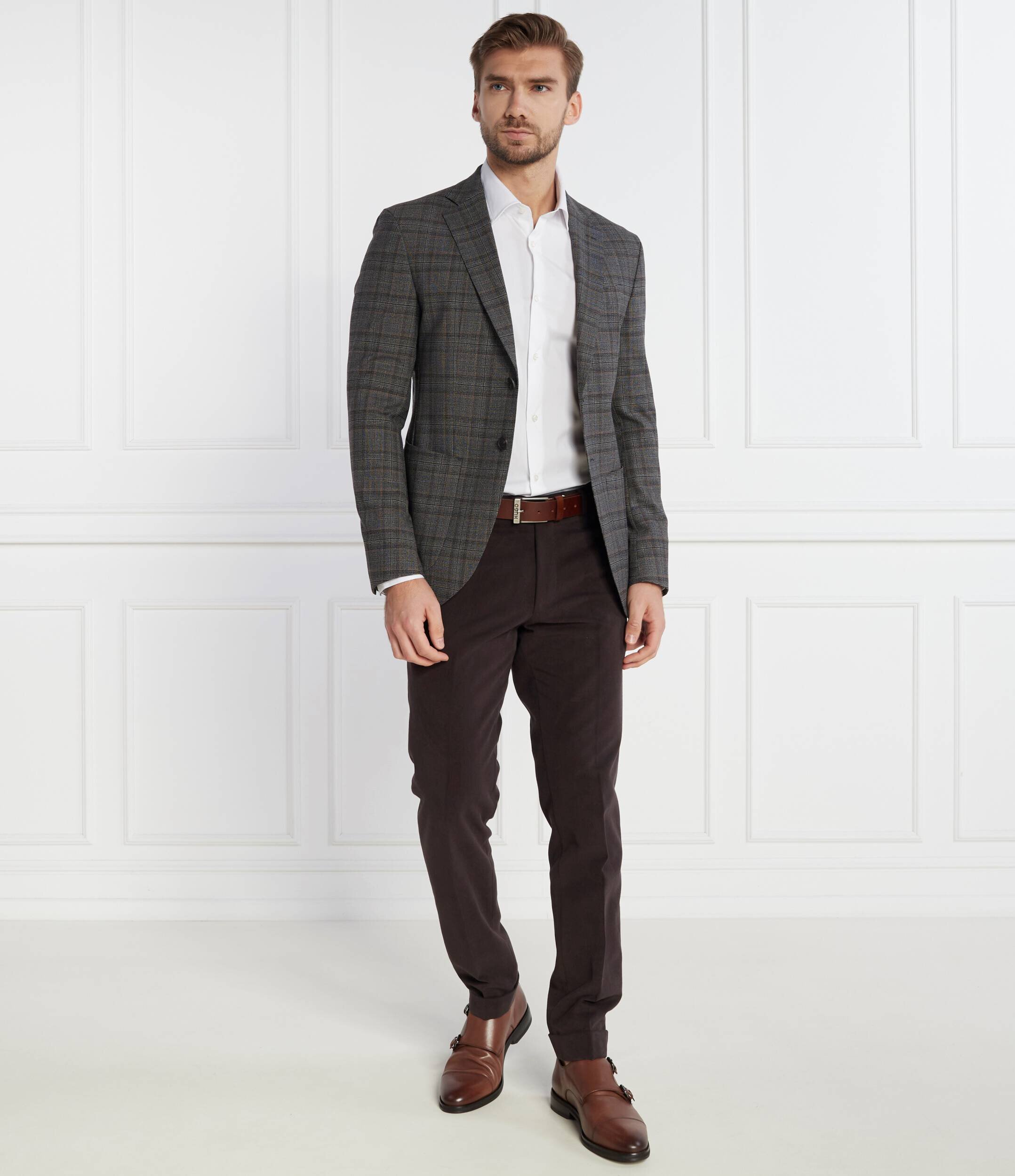 Joop! De lână sacou Dash | Extra slim fit