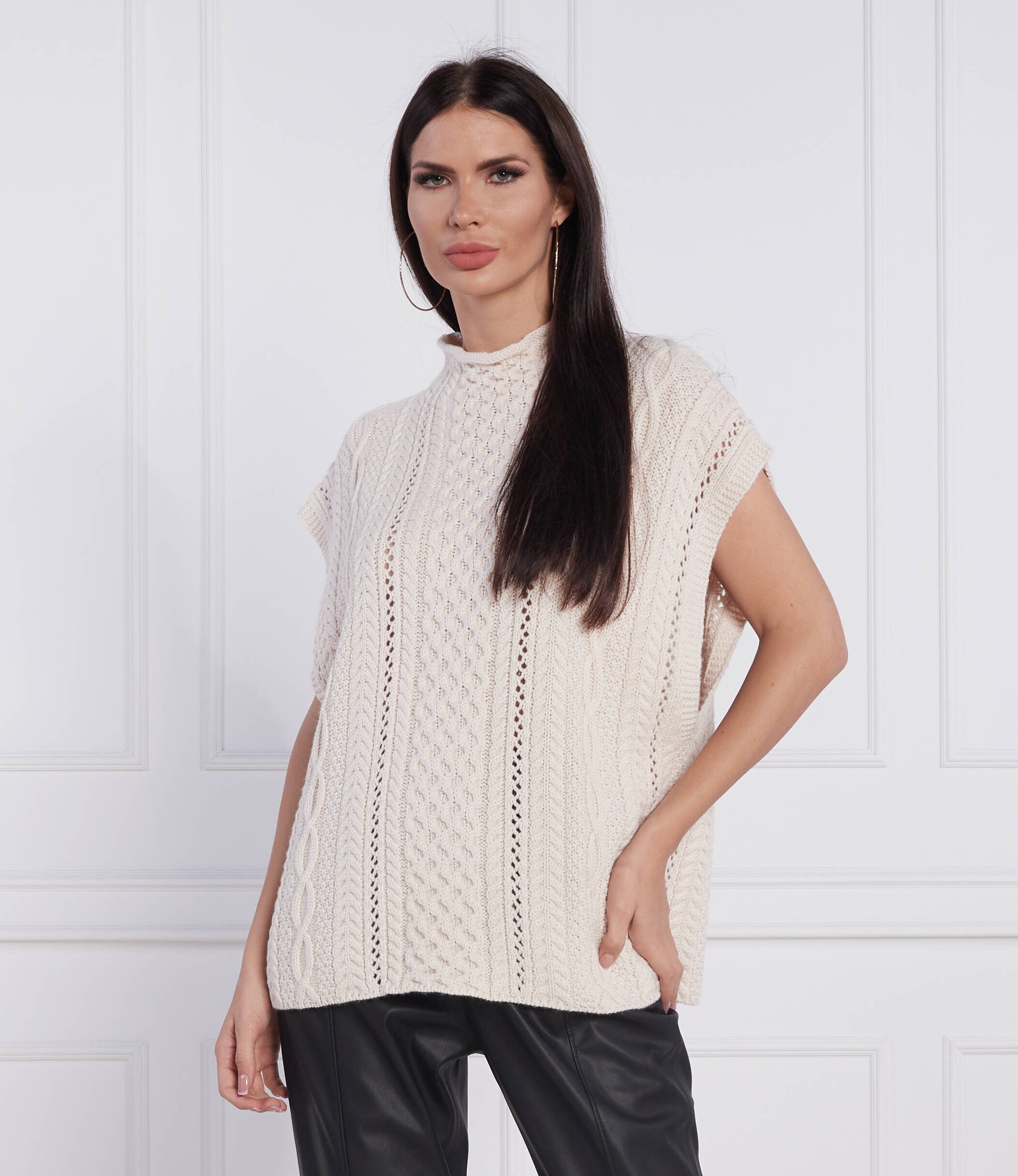 Joop! de lână vestă | relaxed fit