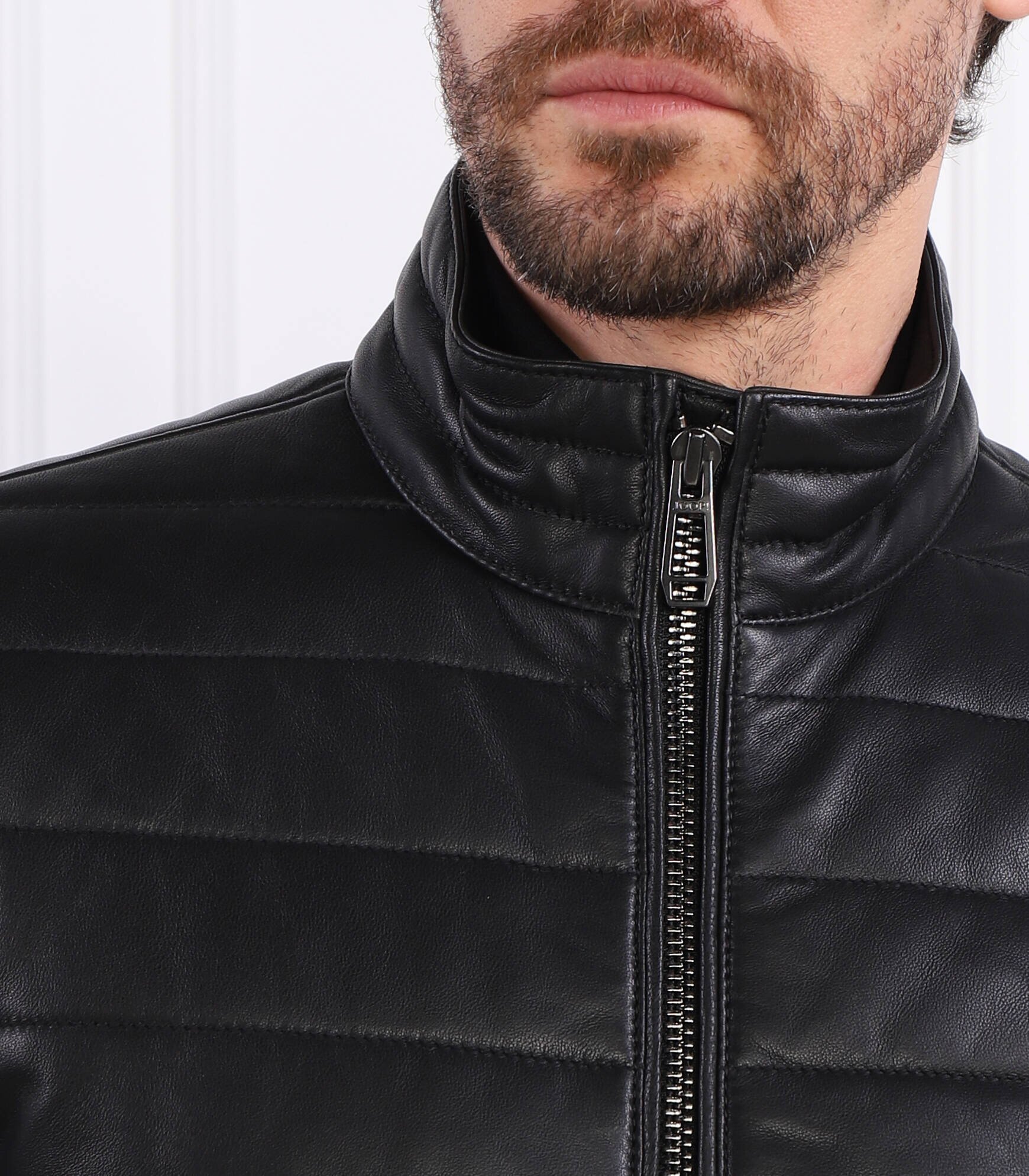 Joop! De piele geacă | Regular Fit