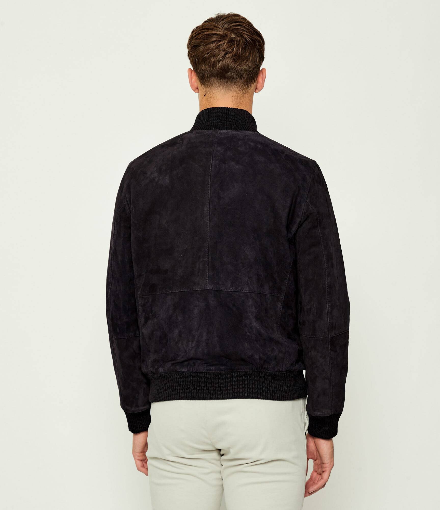 Joop! Geacă bomber Byll-W cu adaos de lână | regular fit | piele întoarsă