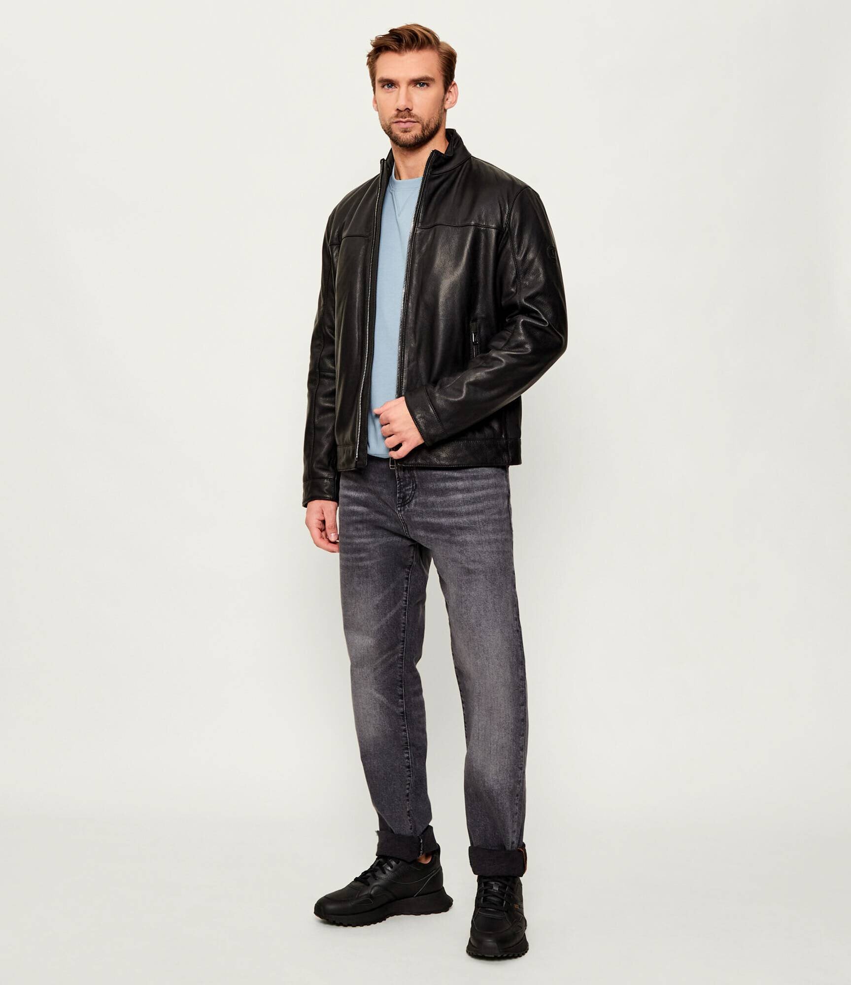 Joop! Geacă de piele Rone | regular fit