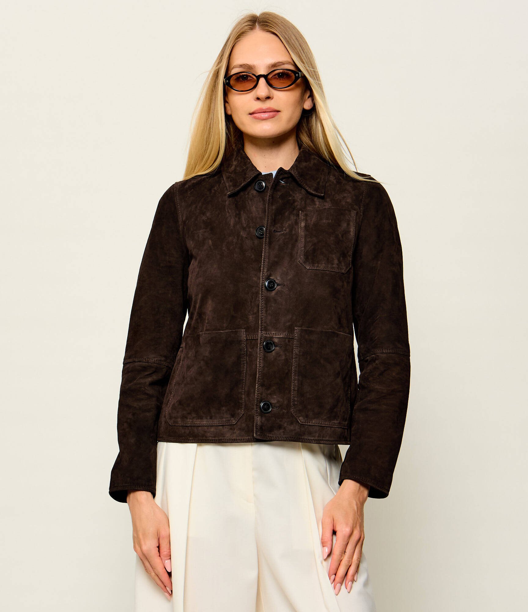 Joop! Geacă Luana | regular fit | piele întoarsă