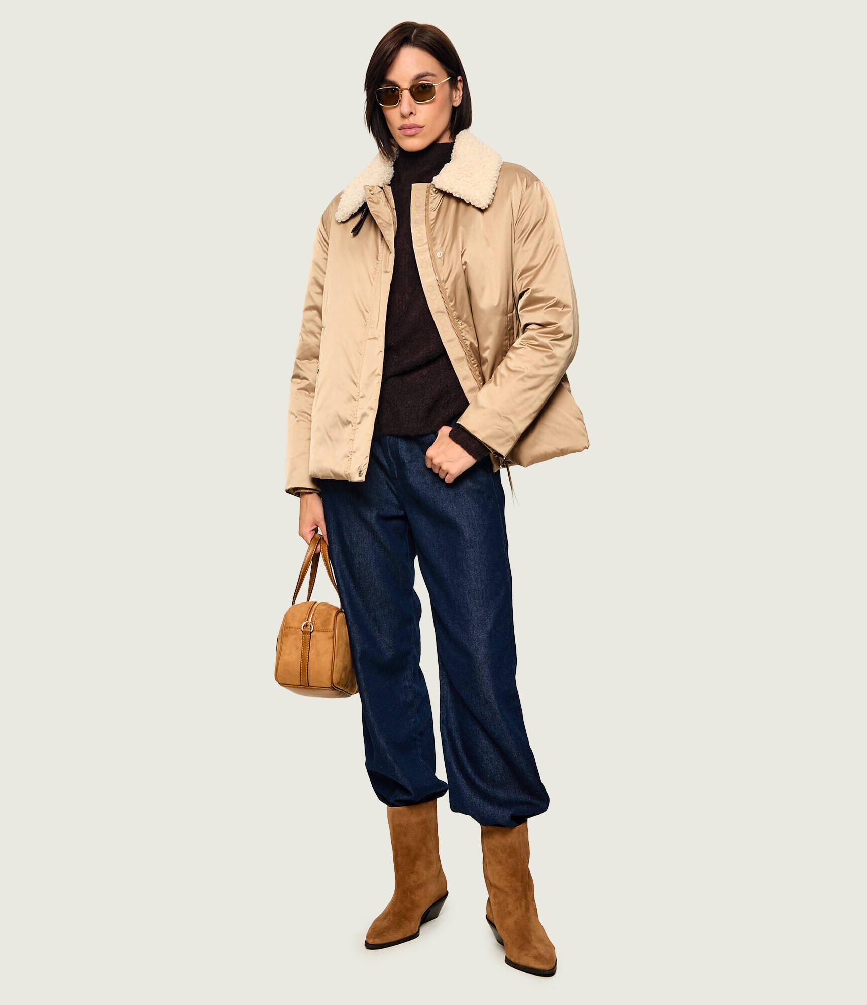 Joop! Geacă Orietta | Loose fit | shearling