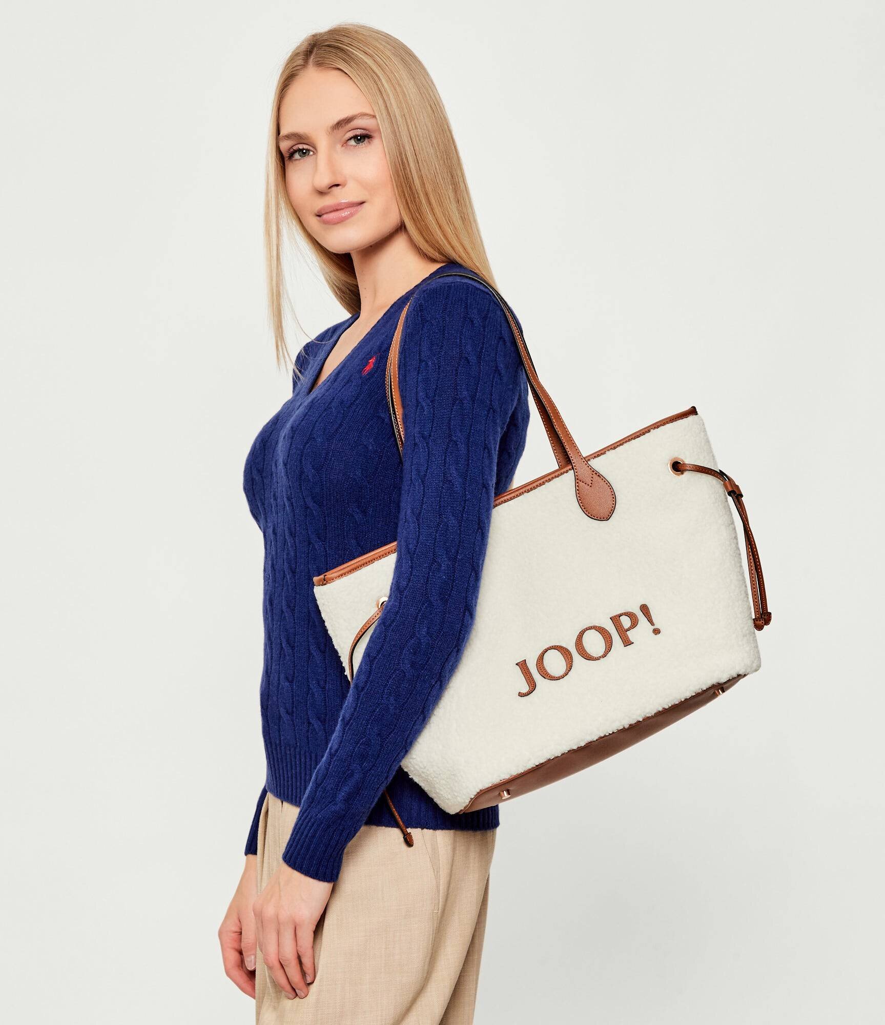 Joop! Geantă shopper lanoso | shearling