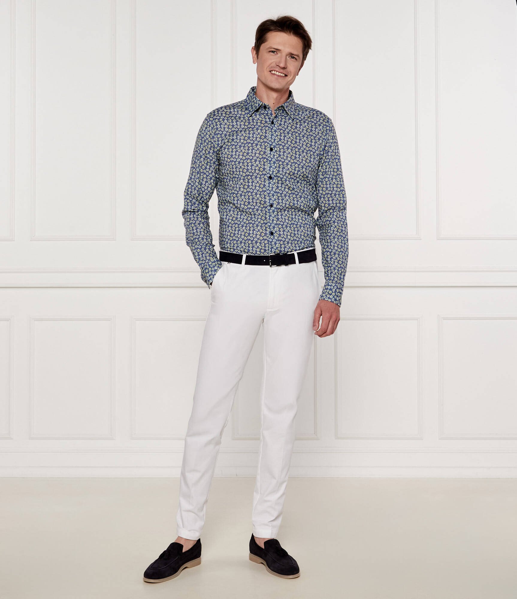 JOOP! Jeans Cămașă Hanson | Regular Fit | cu adaos de in