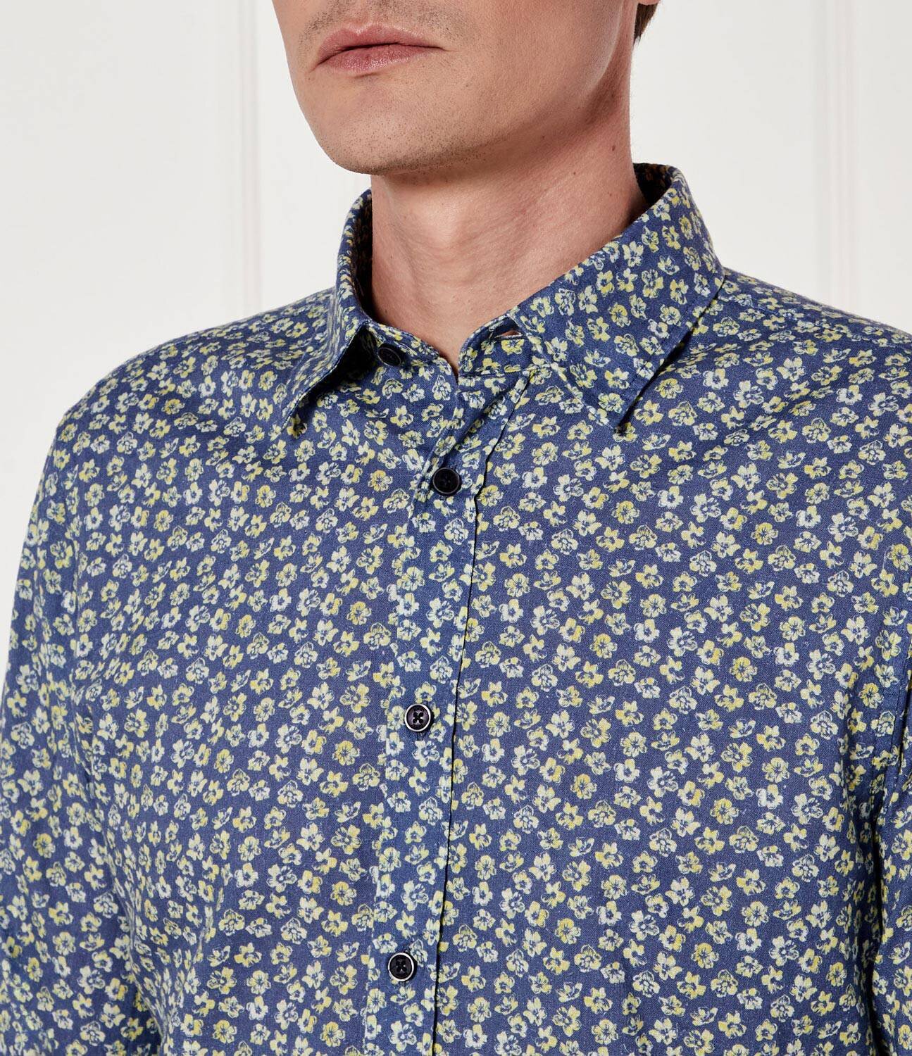 JOOP! Jeans Cămașă Hanson | Regular Fit | cu adaos de in