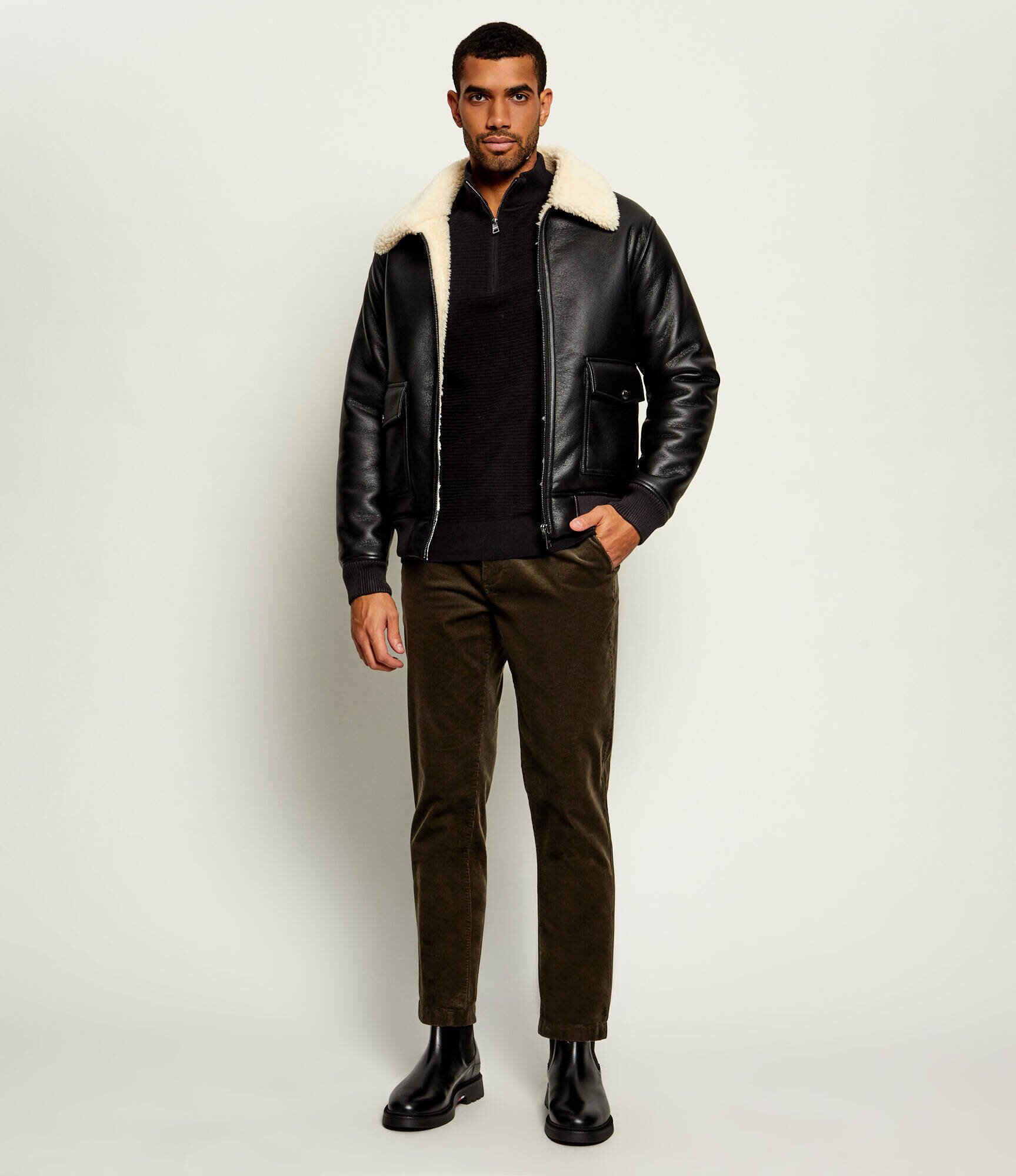 JOOP! Jeans Căptușită geacă Rudkin | regular fit | shearling