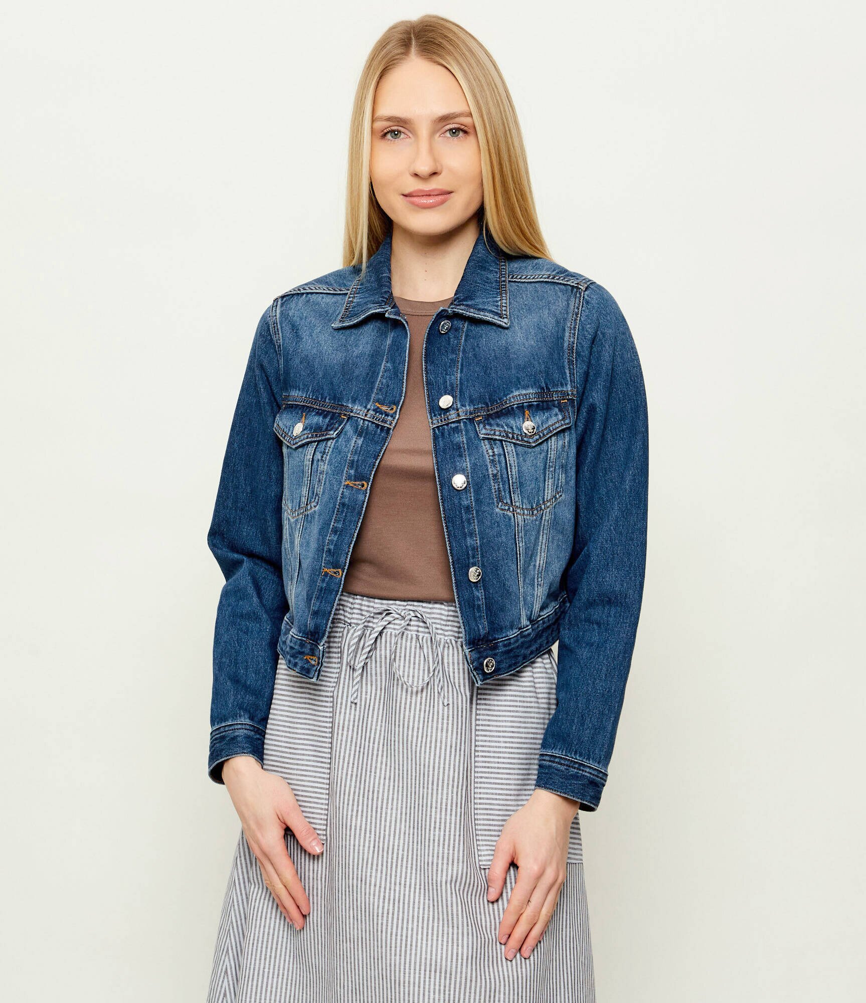JOOP! Jeans De blugi geacă Imani | Cropped Fit