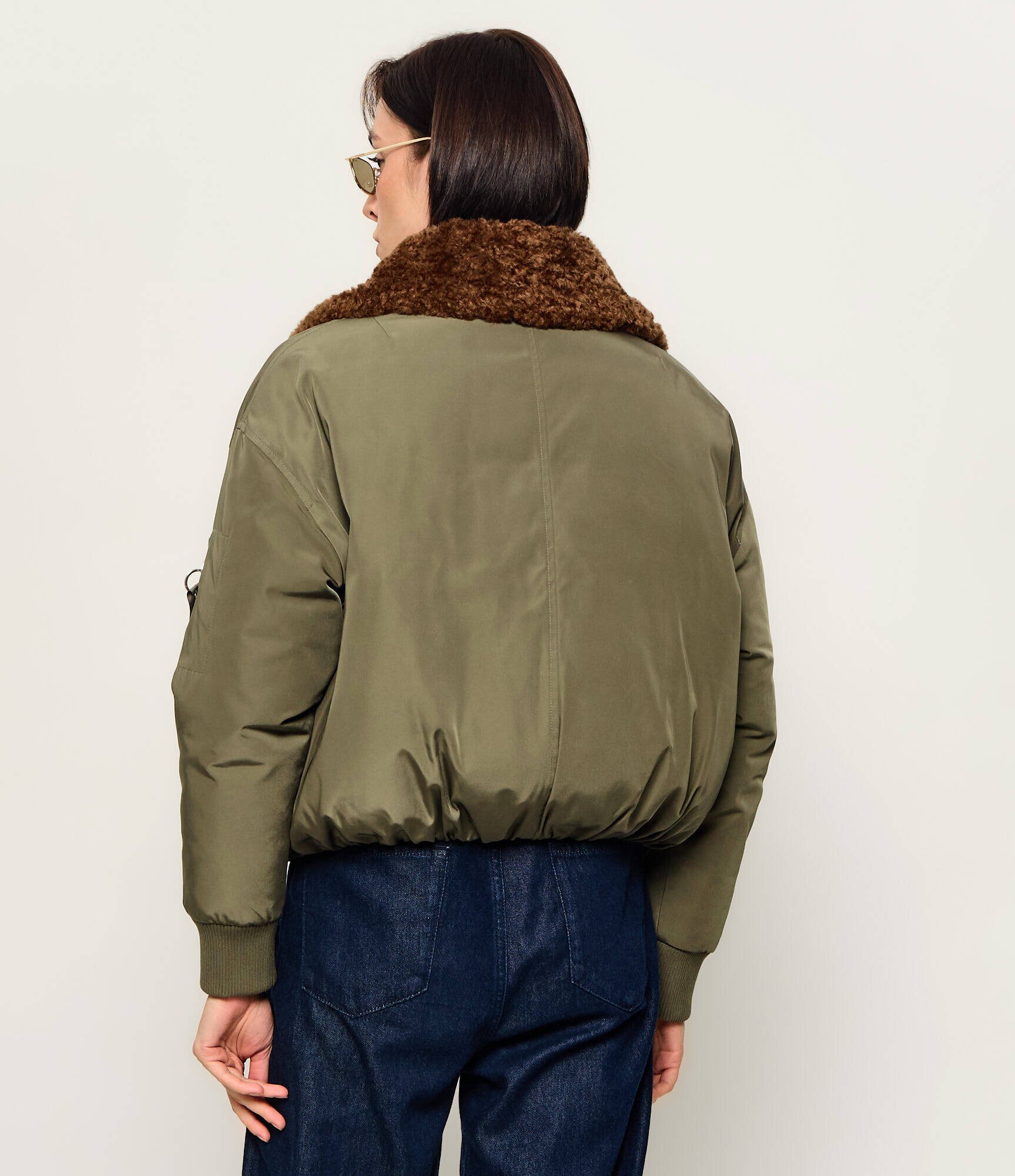 JOOP! Jeans Geacă Onorata | Loose fit | shearling