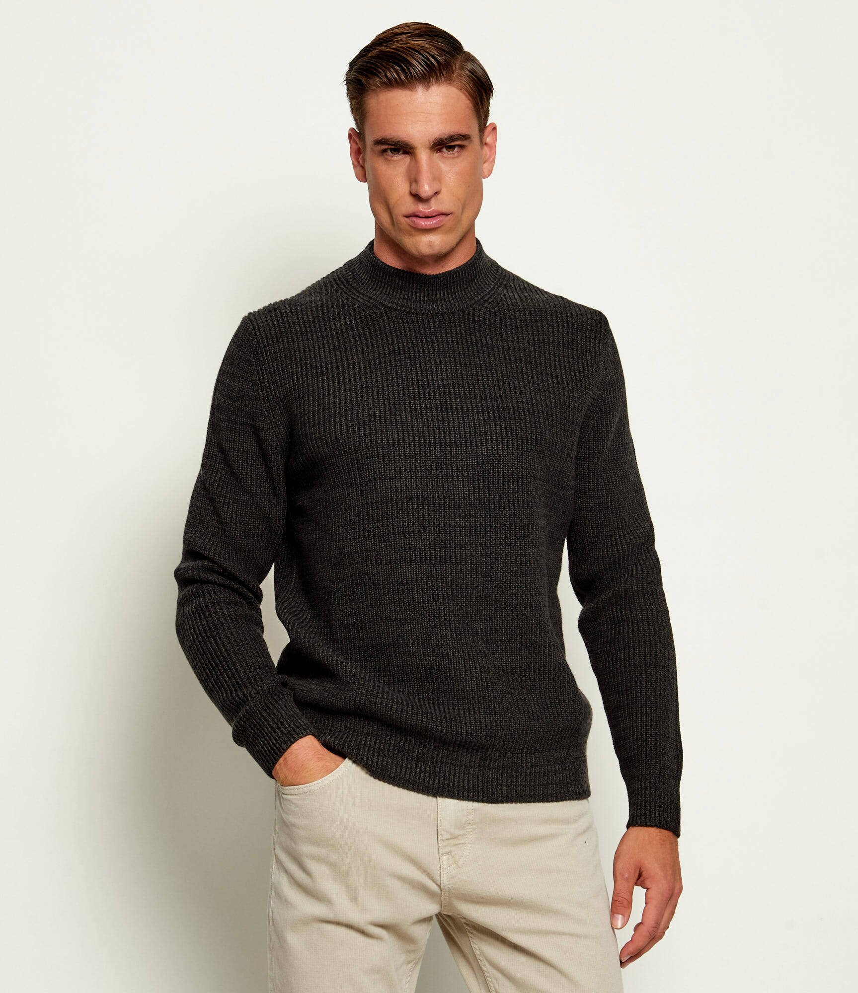 JOOP! Jeans Guler înalt Orlissor | regular fit cu adaos de lână