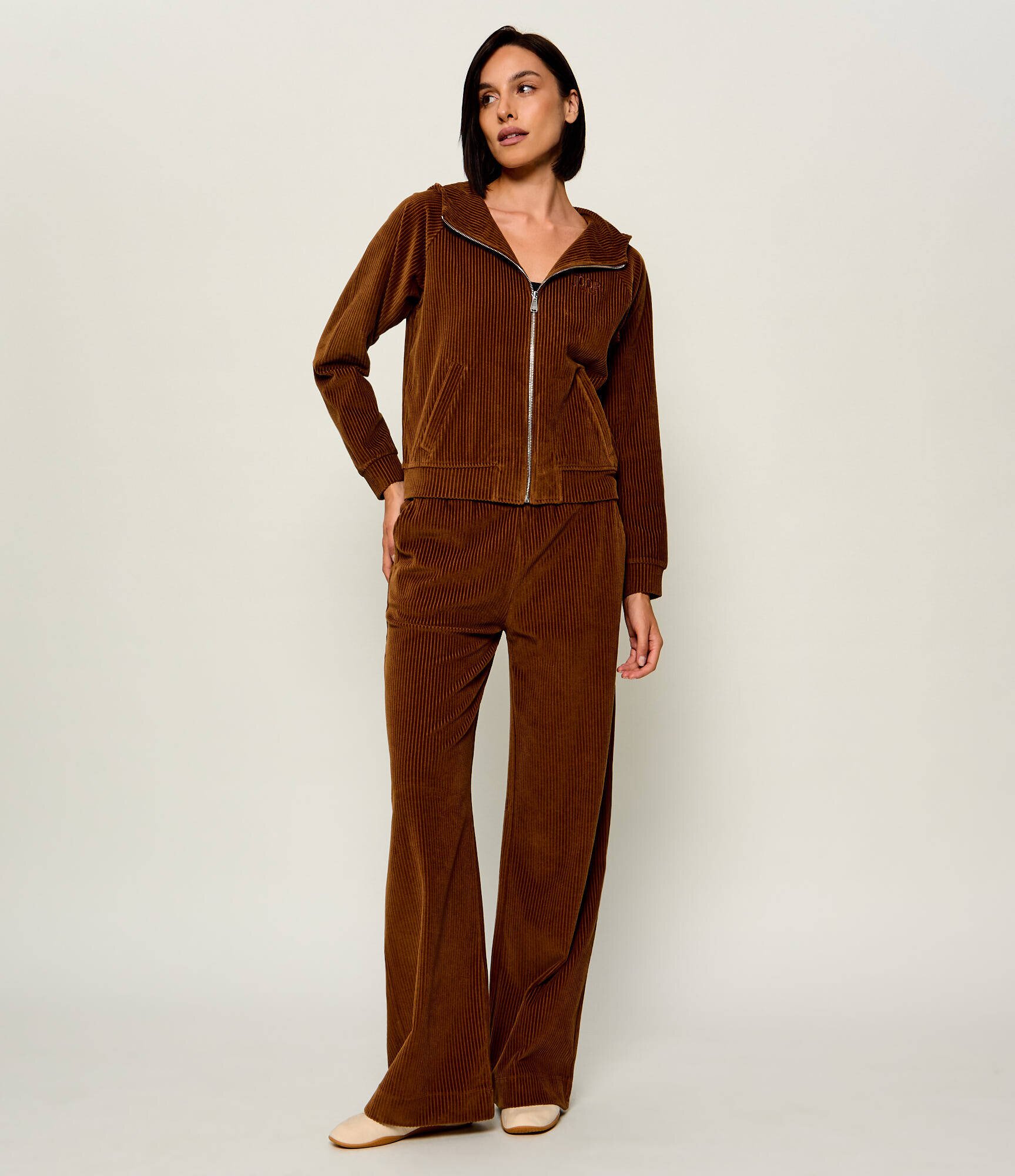 JOOP! Jeans Hanorac Tyno | regular fit | catifea reiată