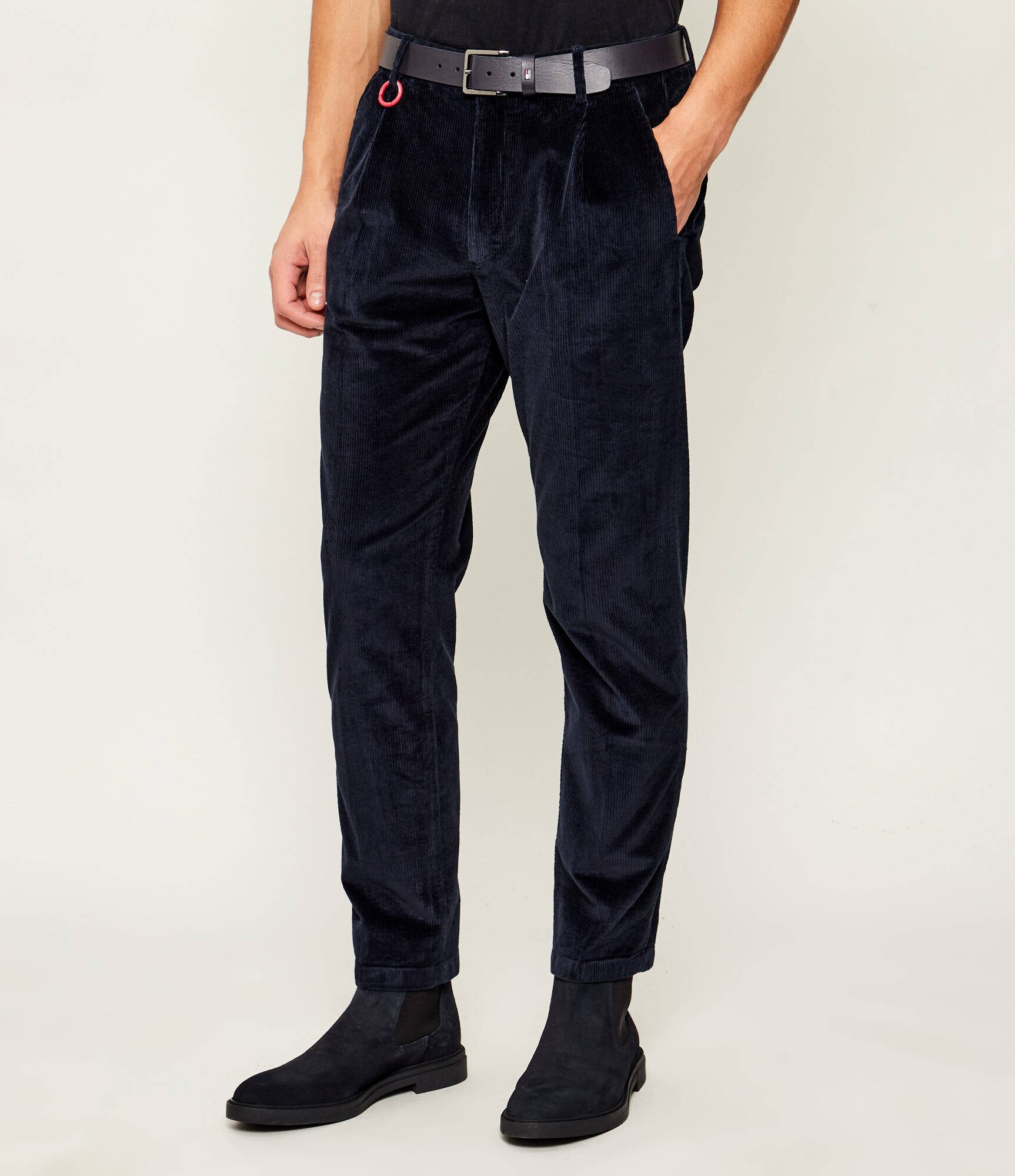 JOOP! Jeans Pantaloni chino Lead | Loose fit | catifea reiată
