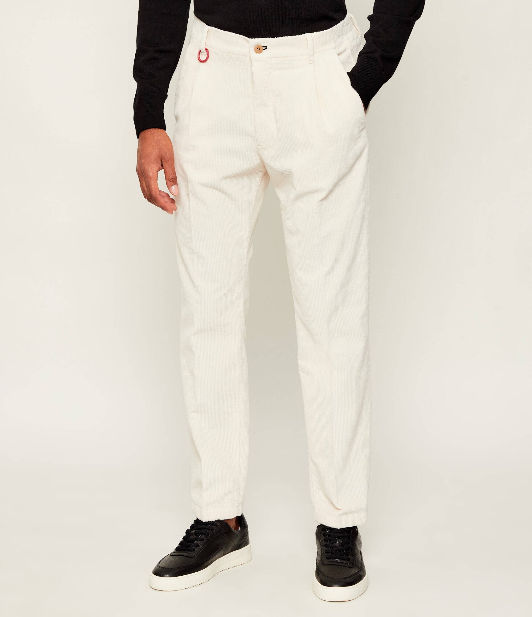 JOOP! Jeans Pantaloni chino Lead | Loose fit | catifea reiată