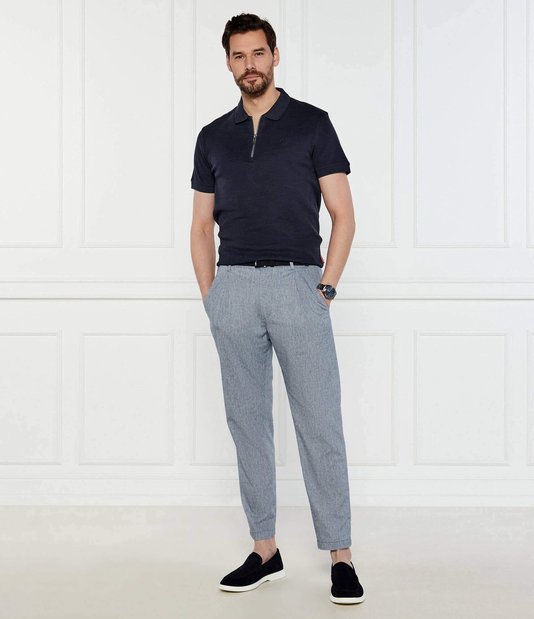 JOOP! Jeans Pantaloni Hanson | Loose fit | cu adaos de in