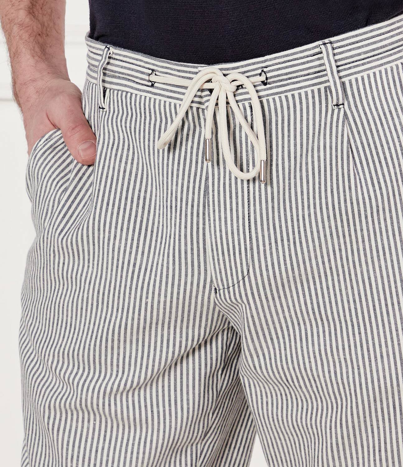 JOOP! Jeans Pantaloni scurți chino Ambros | regular fit | cu adaos de in
