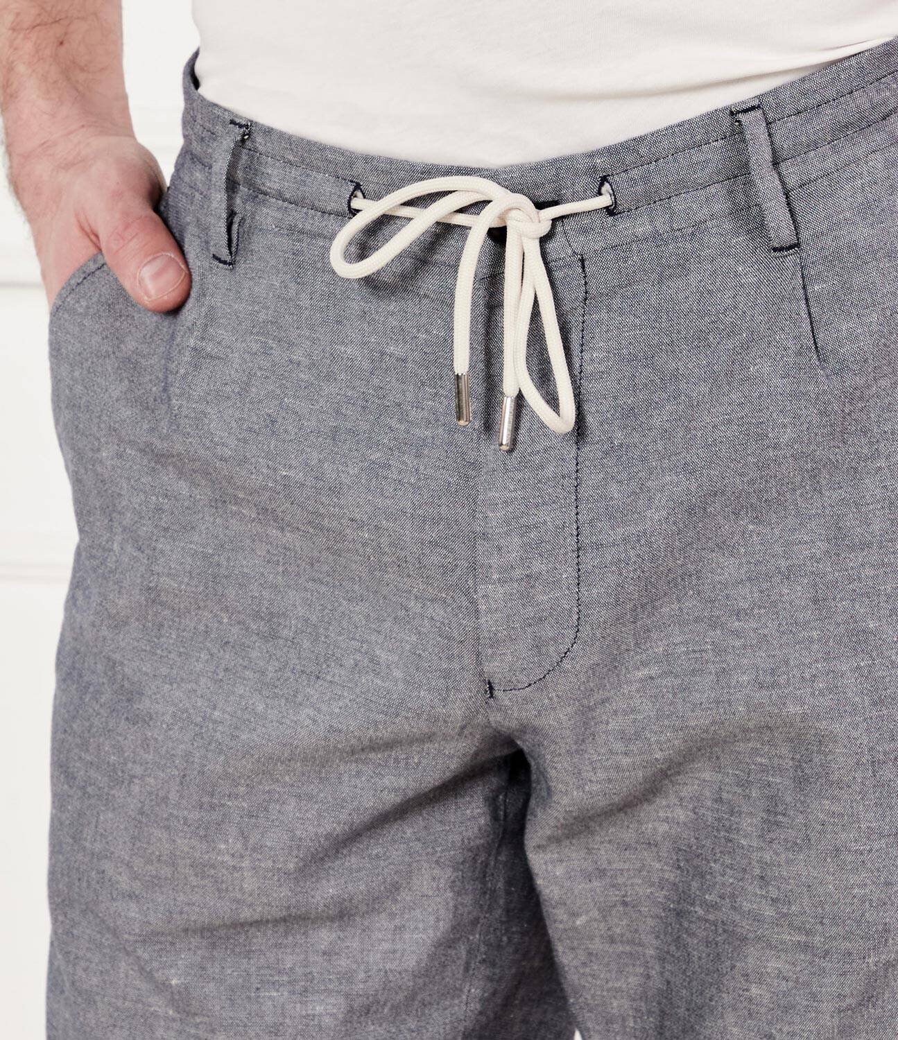 JOOP! Jeans Pantaloni scurți chino Ambros | regular fit | cu adaos de in