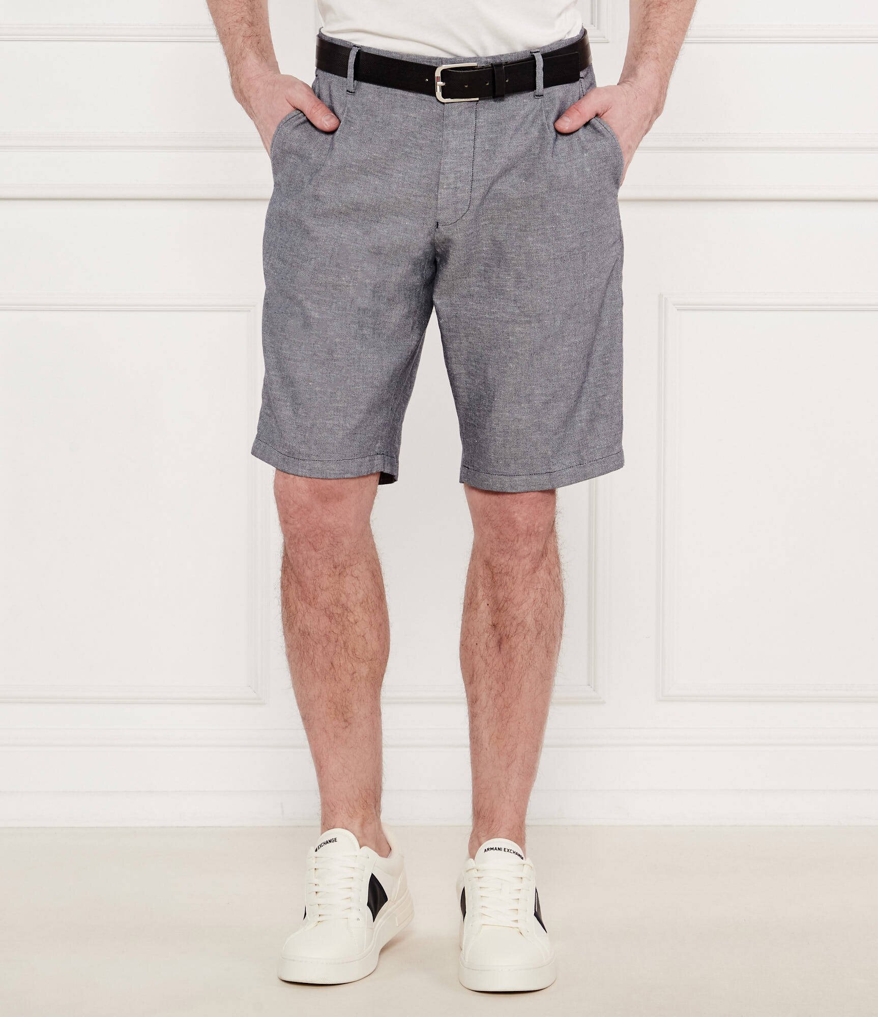 JOOP! Jeans Pantaloni scurți chino Ambros | regular fit | cu adaos de in