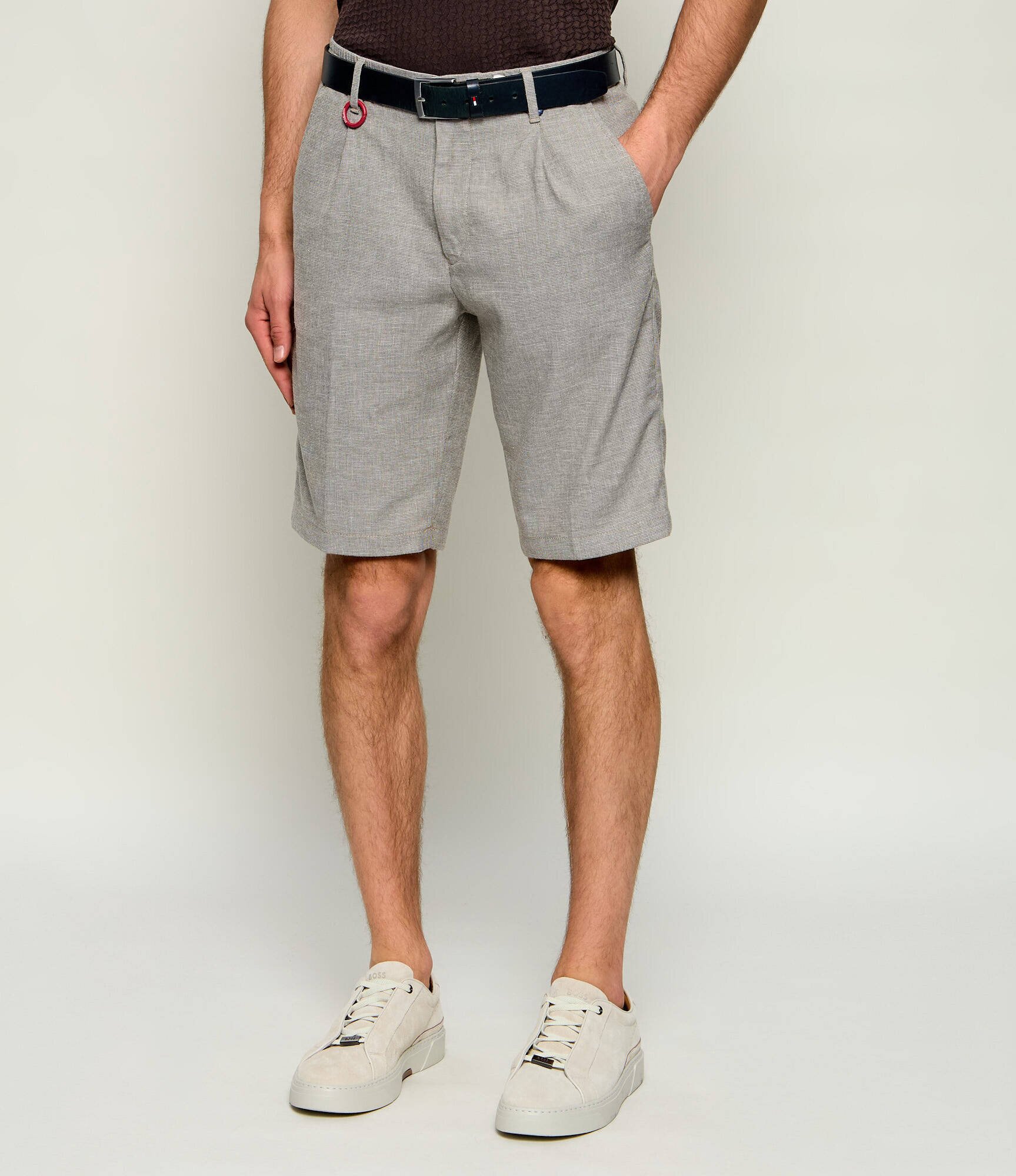 JOOP! Jeans Pantaloni scurți chino Ruby | regular fit | cu adaos de in