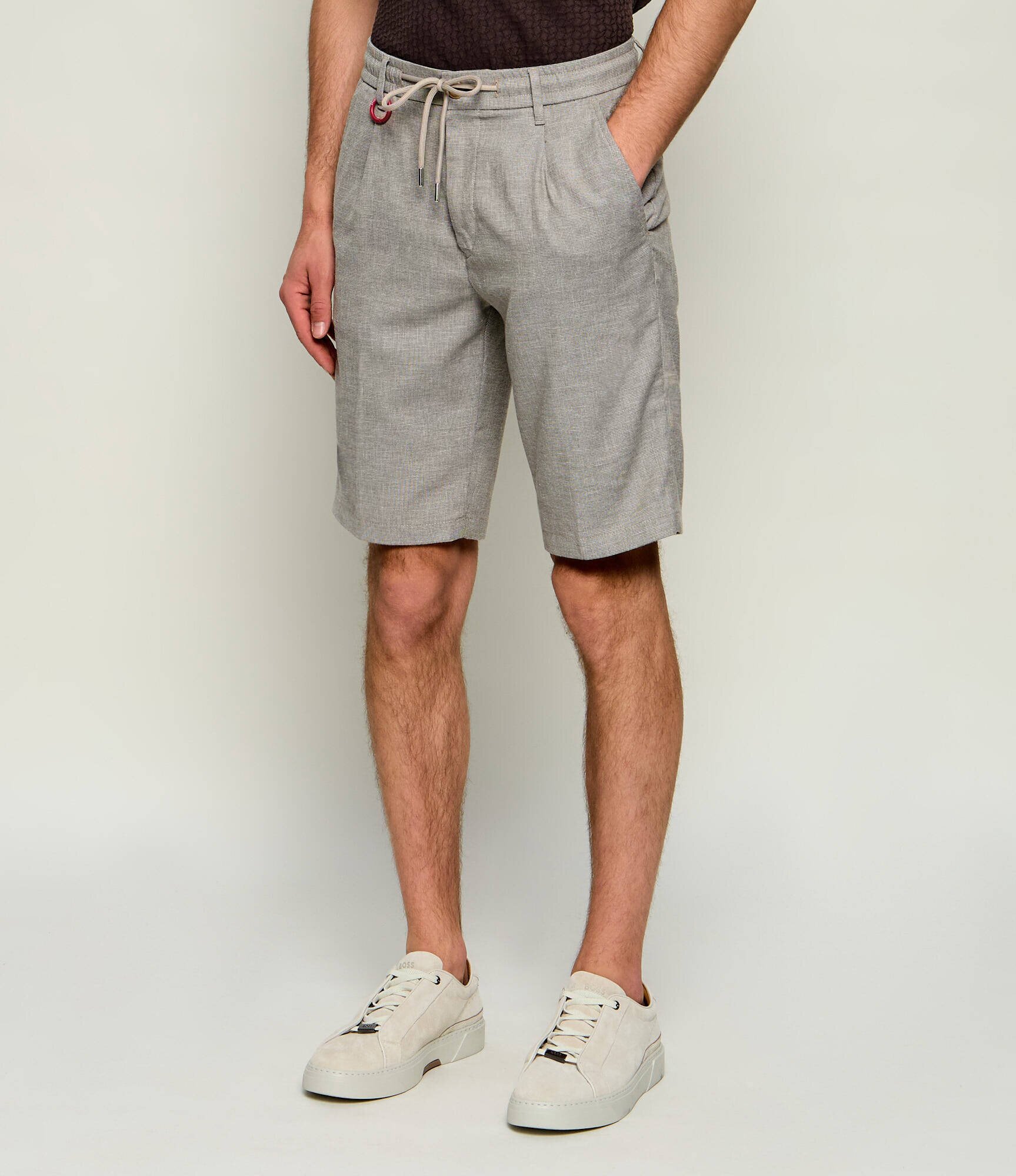JOOP! Jeans Pantaloni scurți chino Ruby | regular fit | cu adaos de in