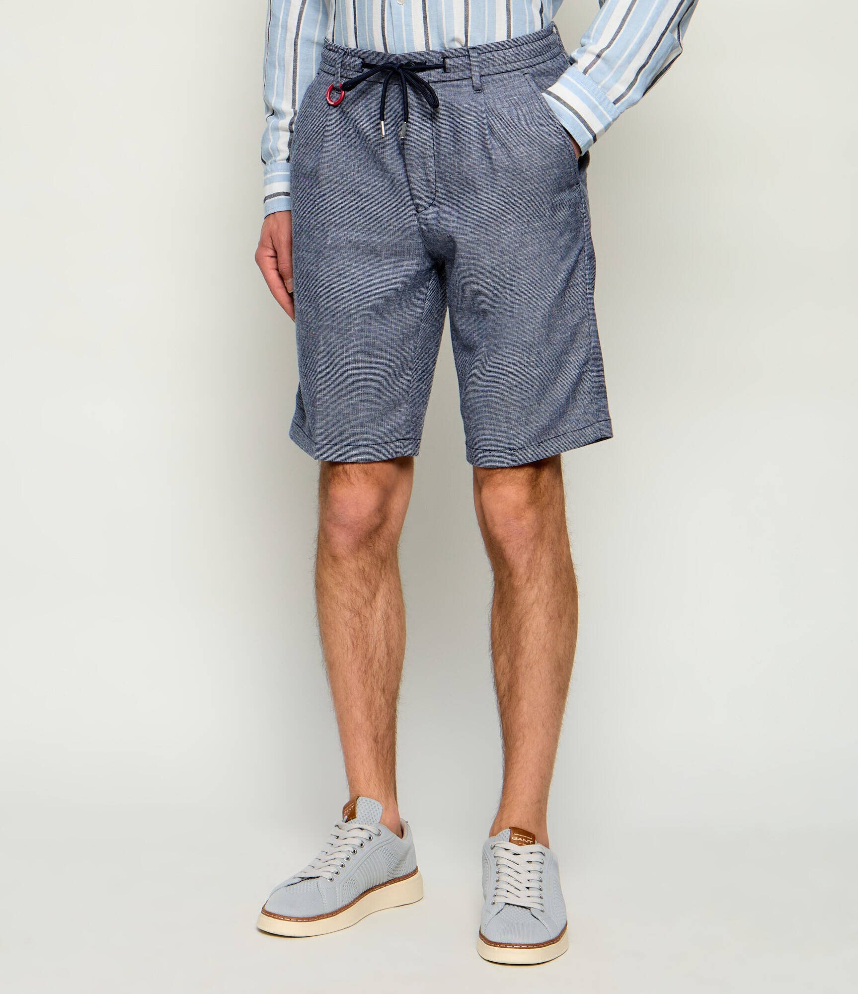 JOOP! Jeans Pantaloni scurți chino Ruby | regular fit | cu adaos de in