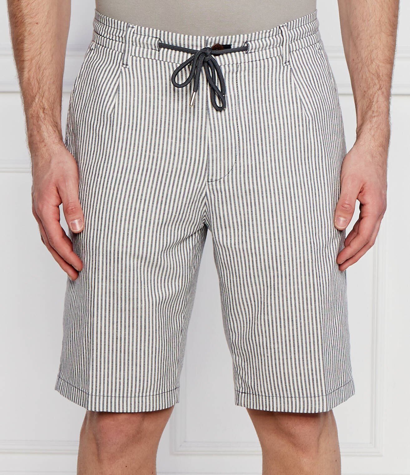 JOOP! Jeans Pantaloni scurți chino Ruby | regular fit | cu adaos de in