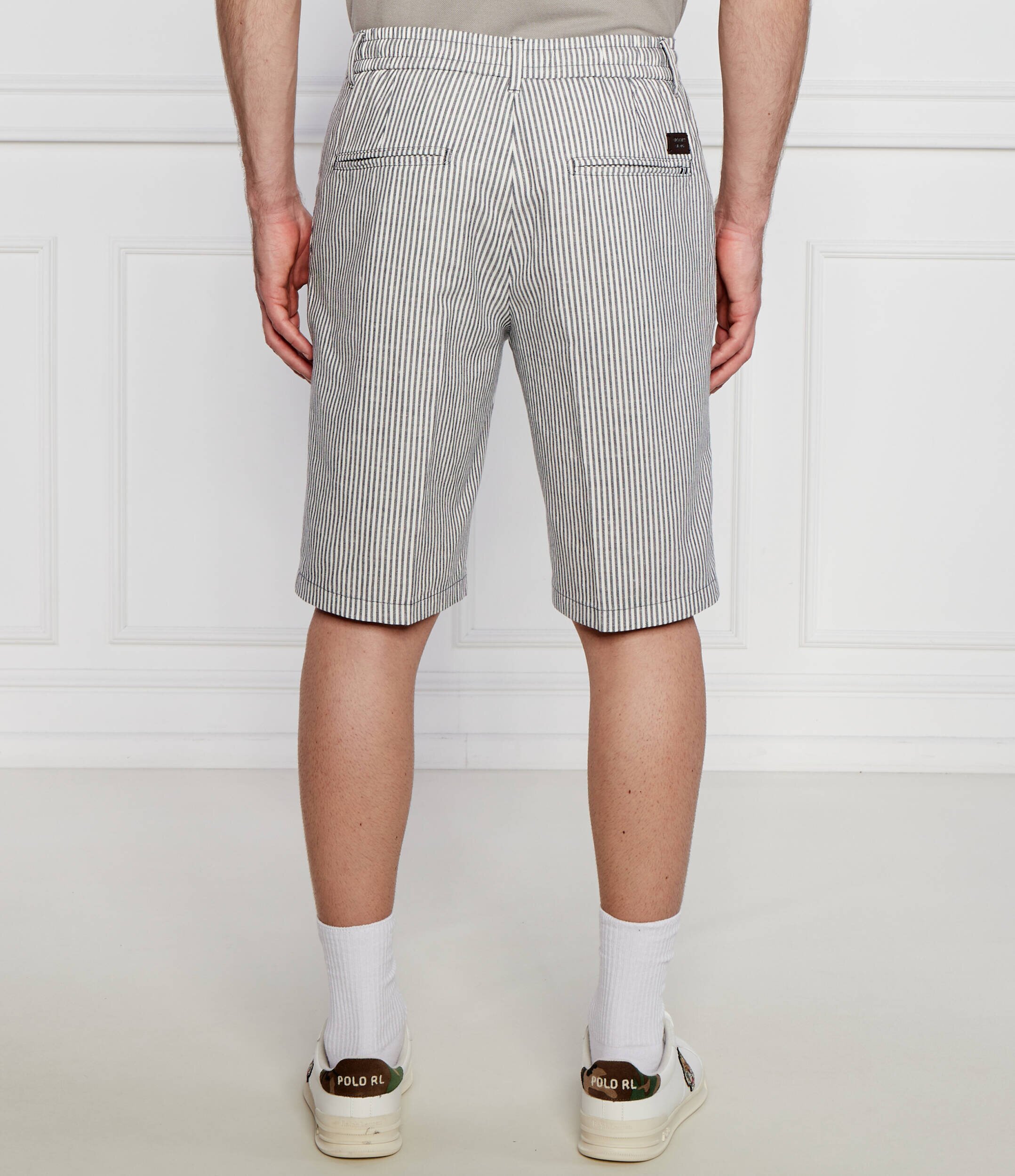 JOOP! Jeans Pantaloni scurți chino Ruby | regular fit | cu adaos de in