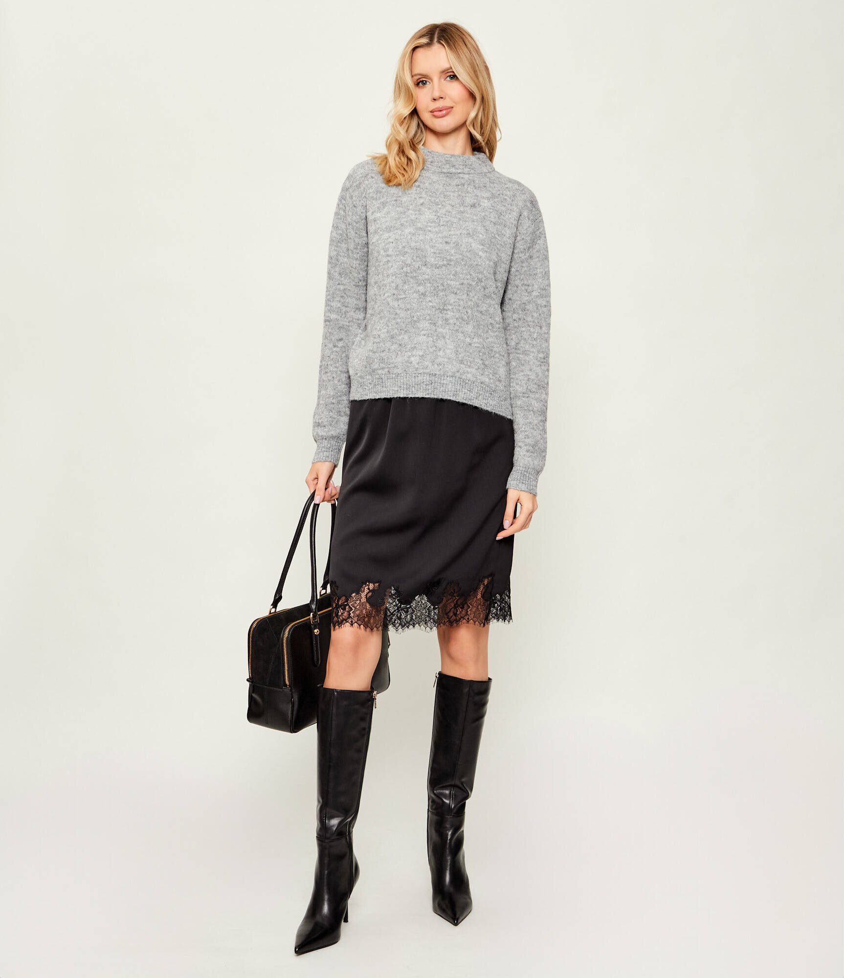 JOOP! Jeans Pulover Kalissa | Modern fit cu adaos de lână