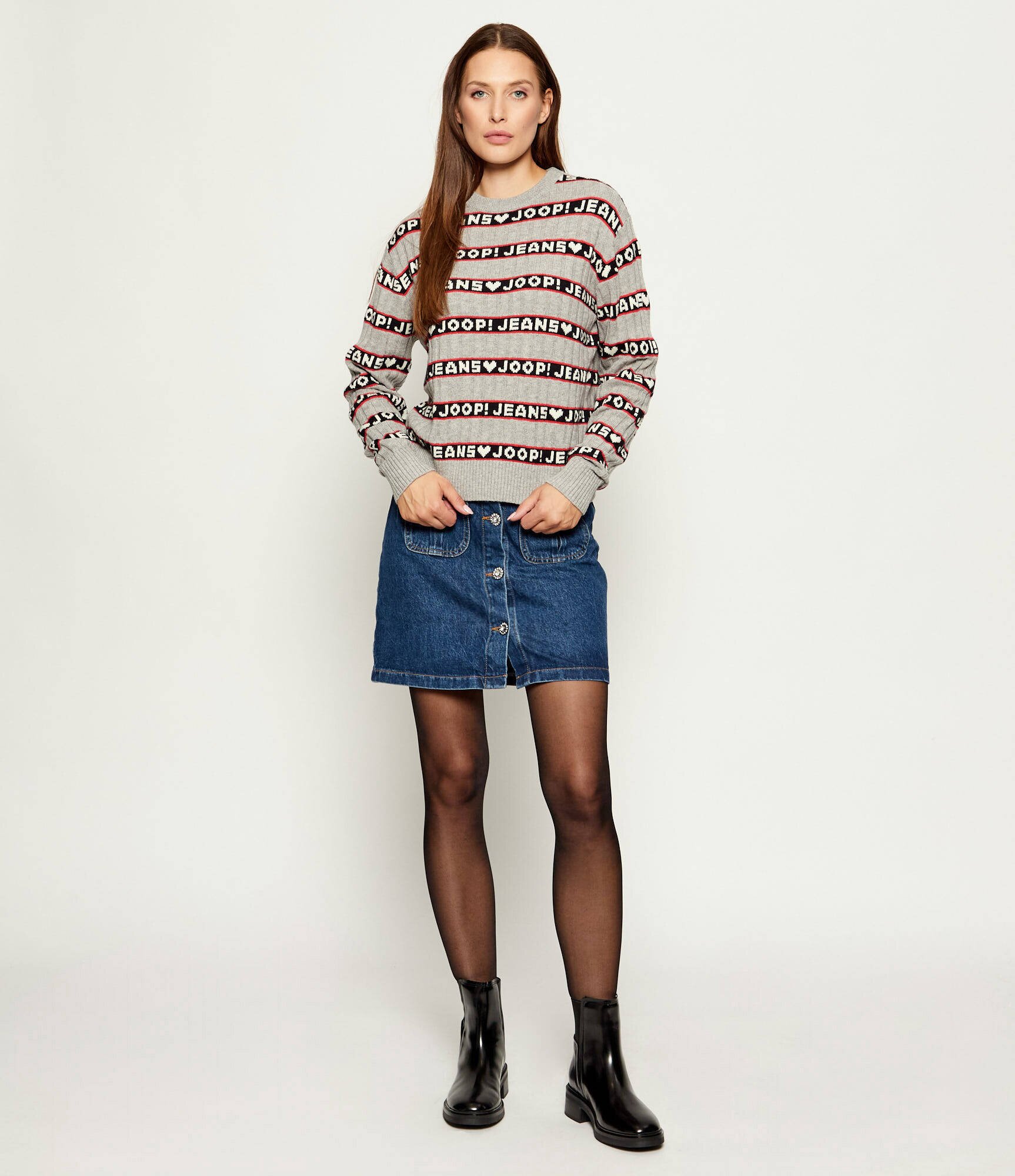 JOOP! Jeans Pulover Karen | Modern fit cu adaos de lână