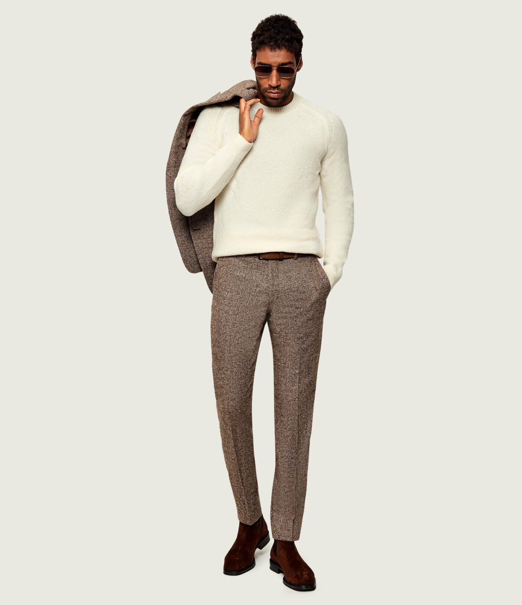 JOOP! Jeans Pulover Pilo | regular fit cu adaos de lână