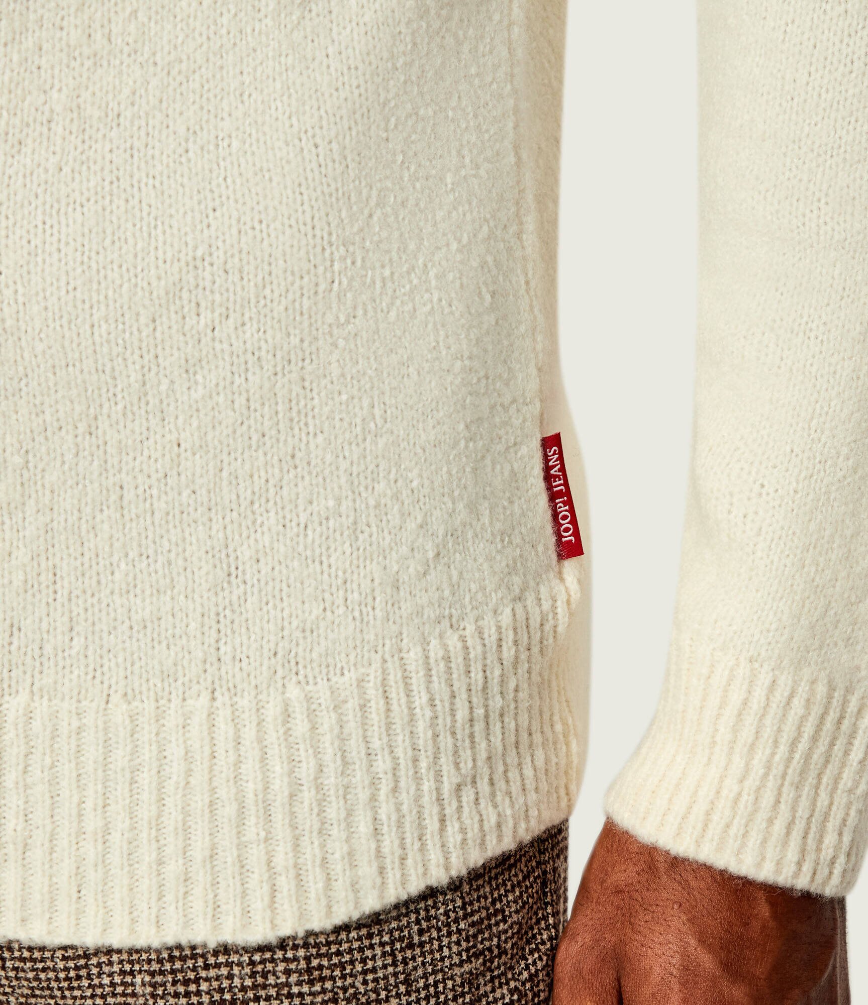 JOOP! Jeans Pulover Pilo | regular fit cu adaos de lână