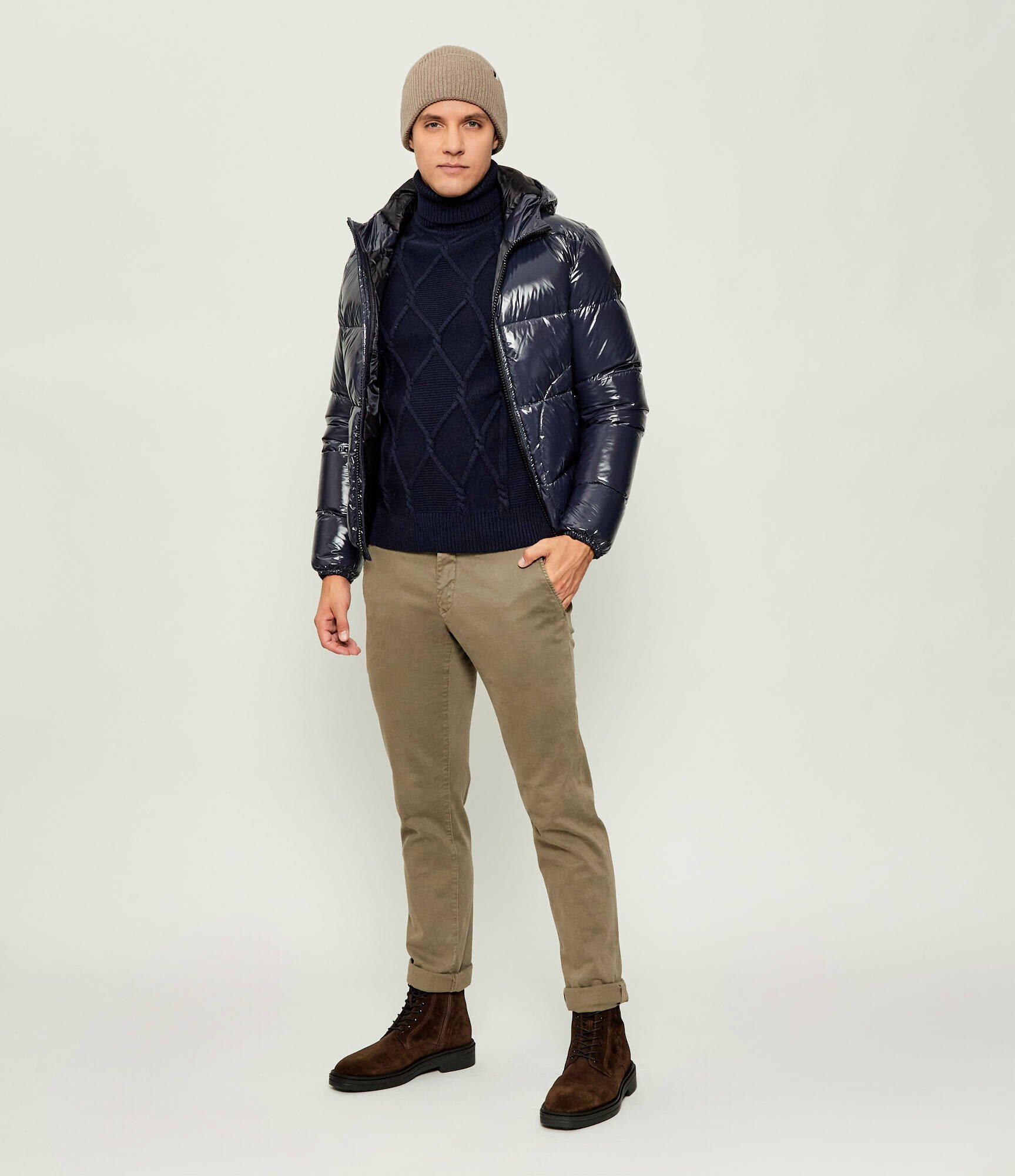 Joop! Maletă Liono | Modern fit cu adaos de lână și cașmir