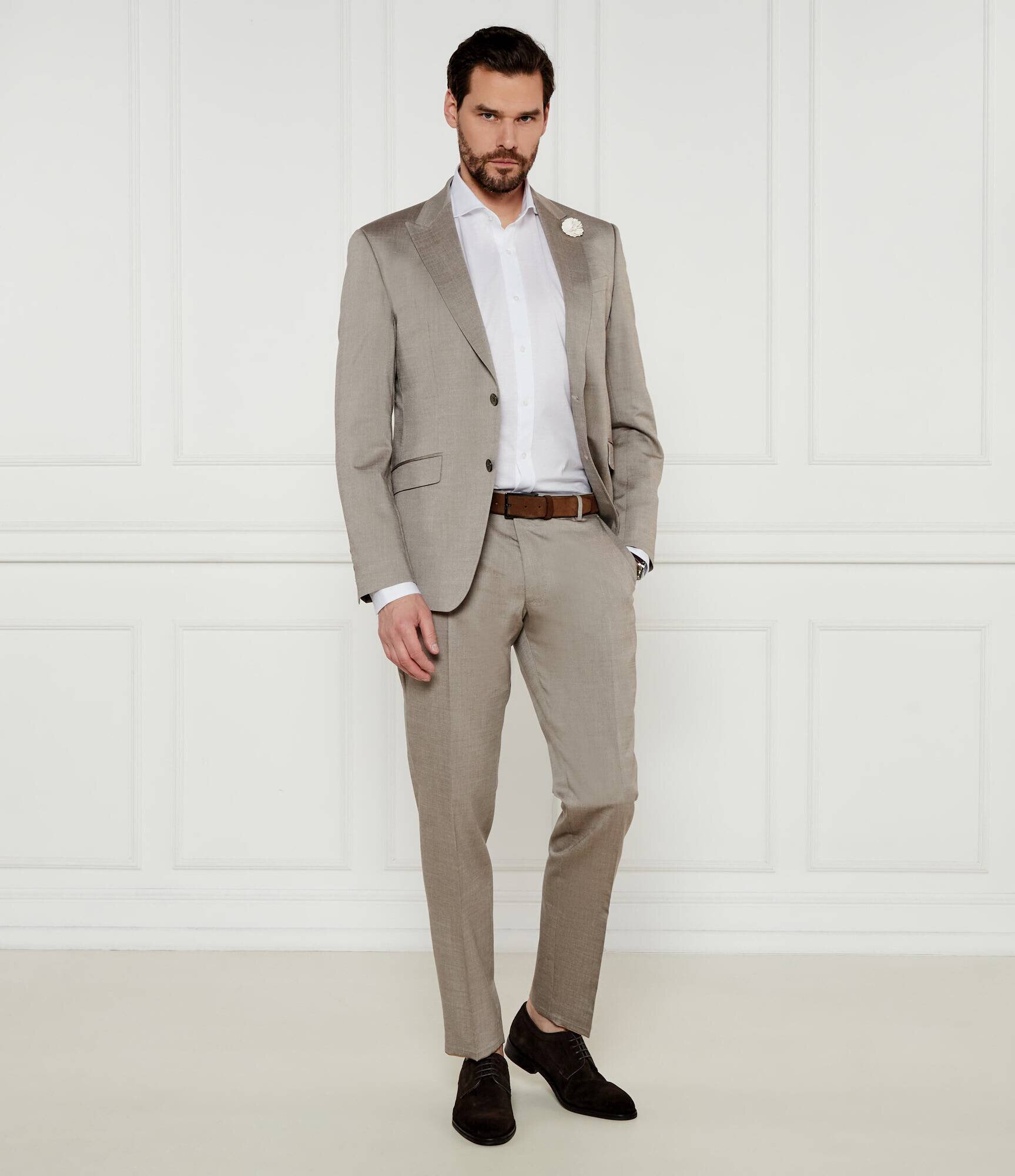 Joop! Pantaloni Blayr | Slim Fit cu adaos de lână