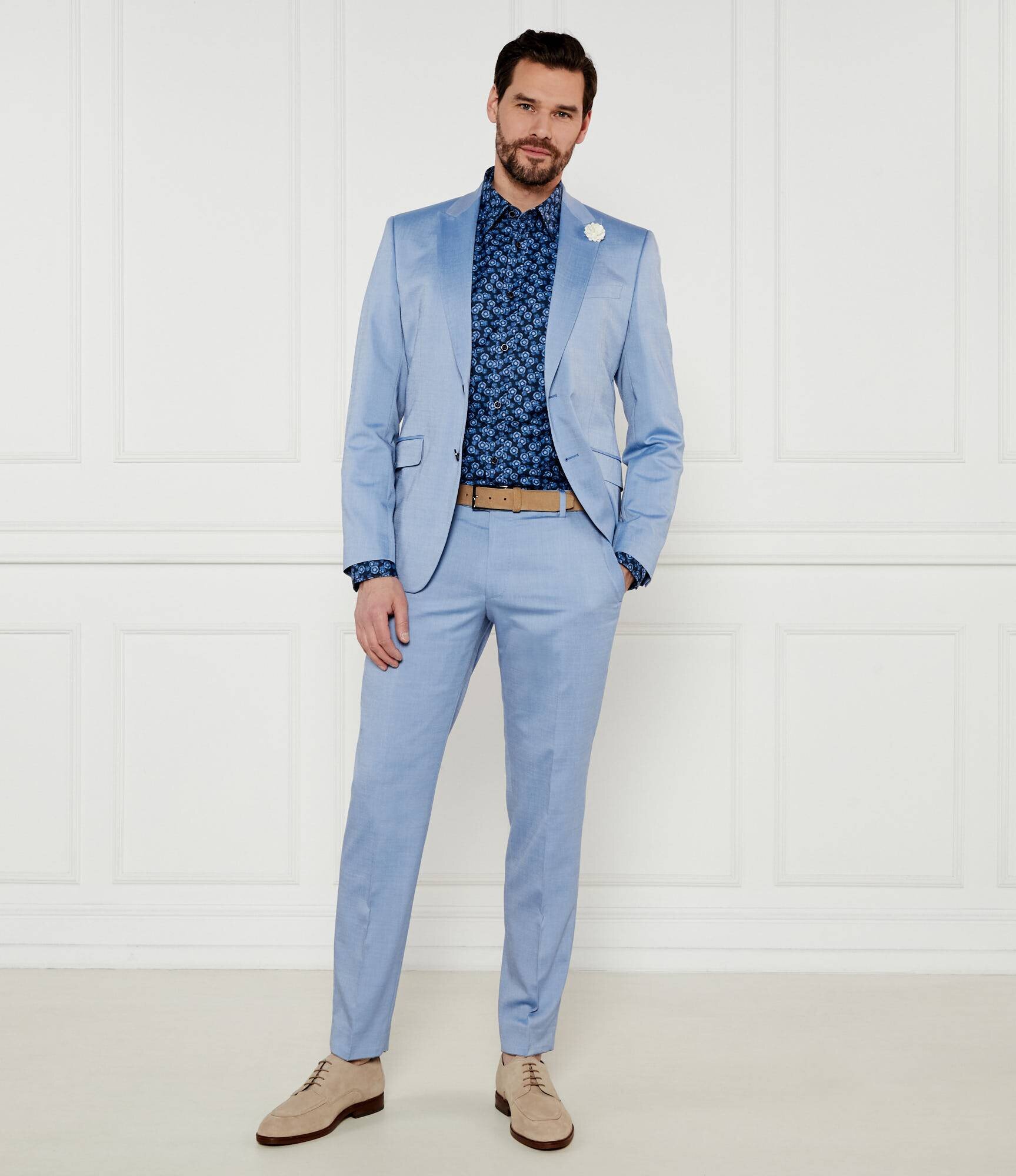 Joop! Pantaloni Blayr | Slim Fit cu adaos de lână