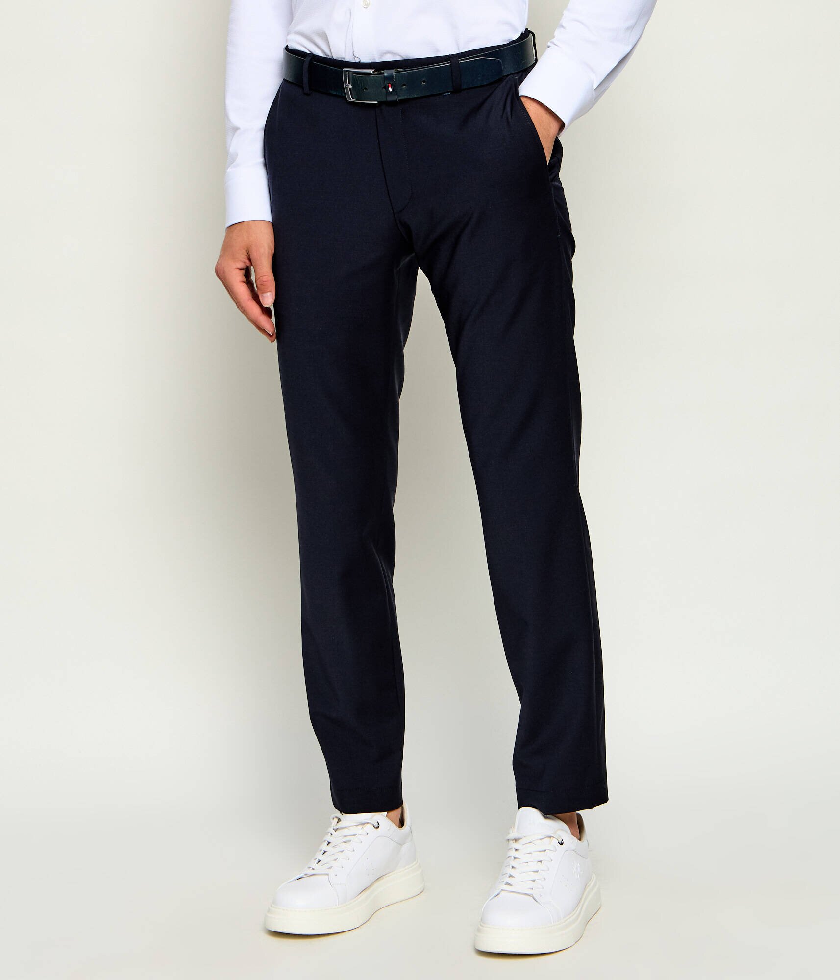 Joop! Pantaloni chino Sake | Slim Fit cu adaos de lână