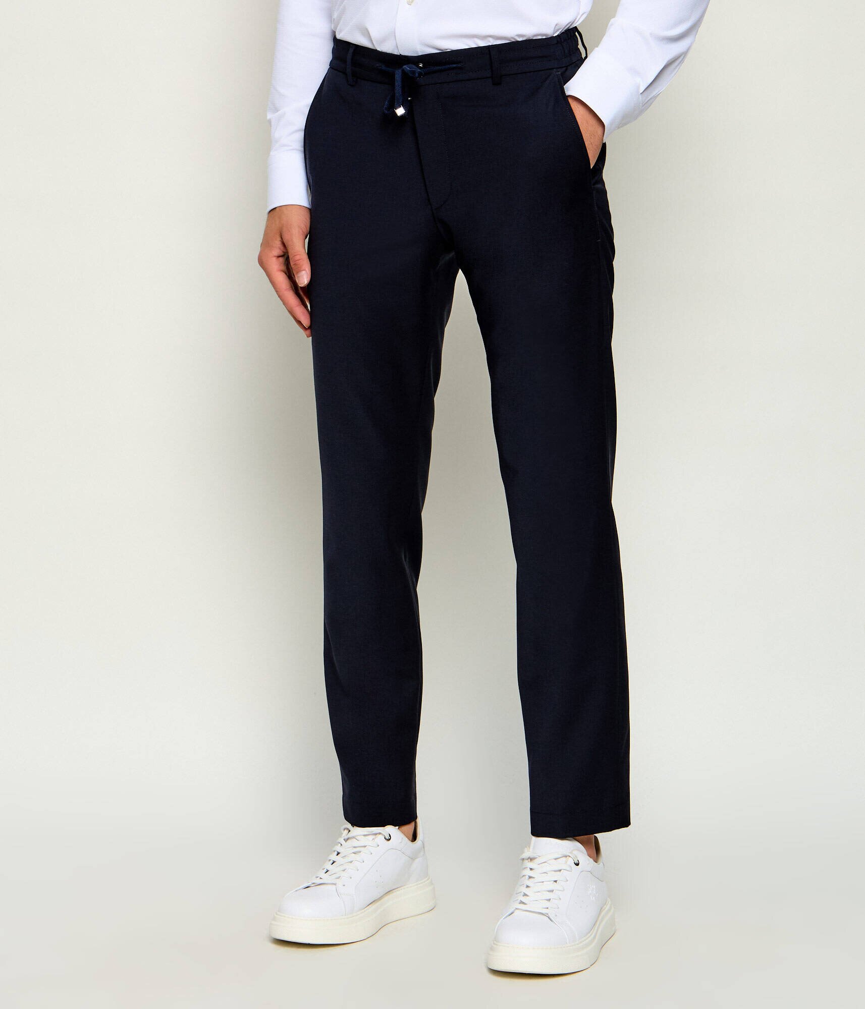 Joop! Pantaloni chino Sake | Slim Fit cu adaos de lână