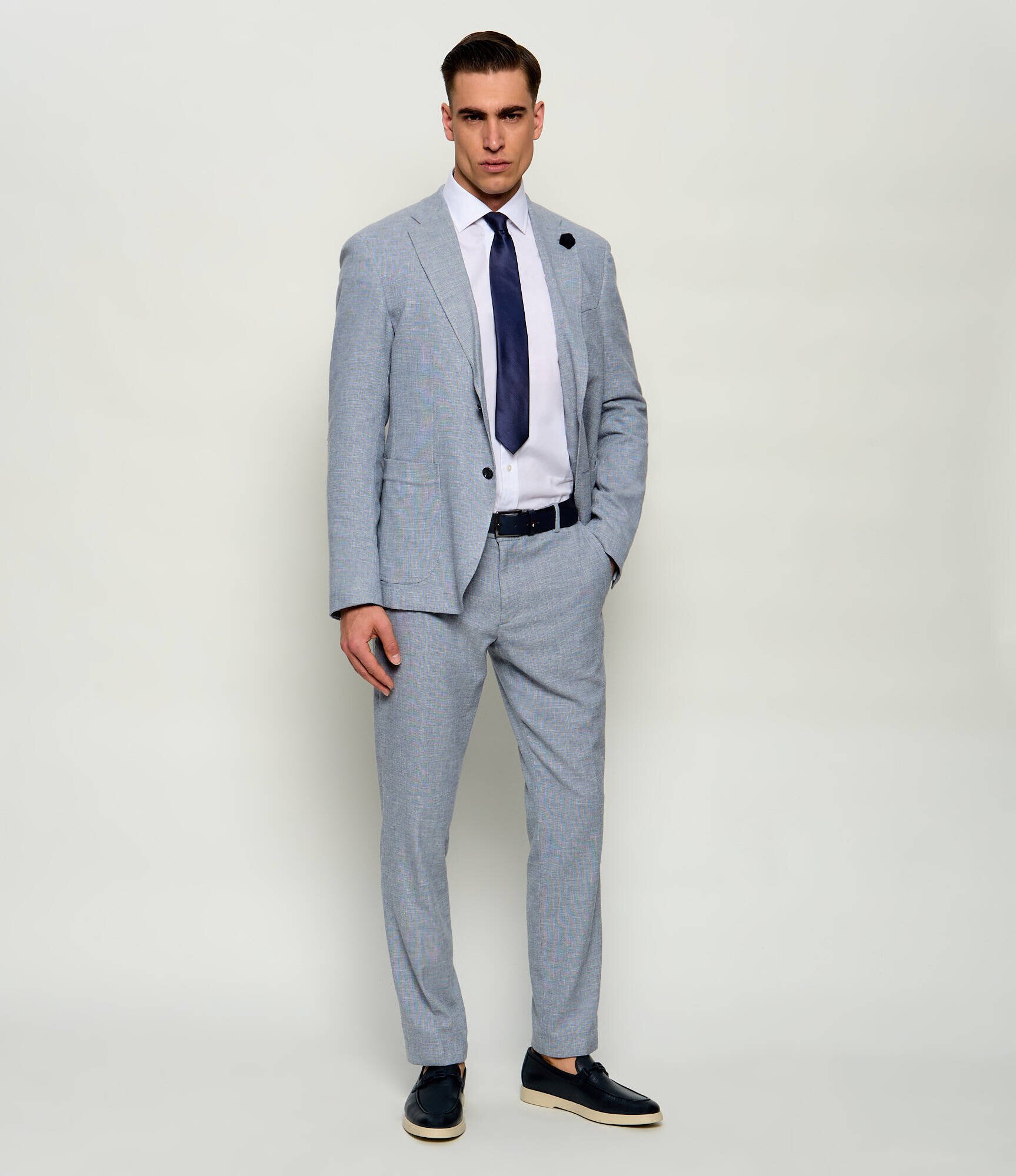 Joop! Pantaloni chino Sake-W | Slim Fit | cu adaos de in