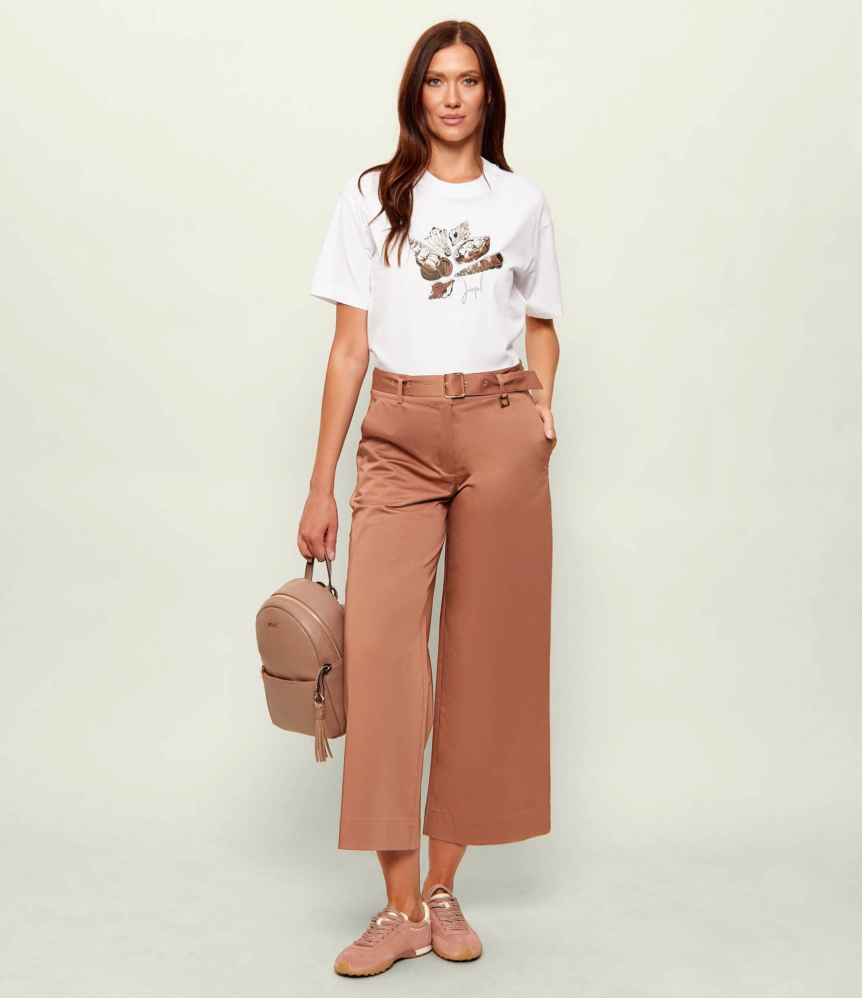 Joop! Pantaloni cu cordon Peppa | flare fit