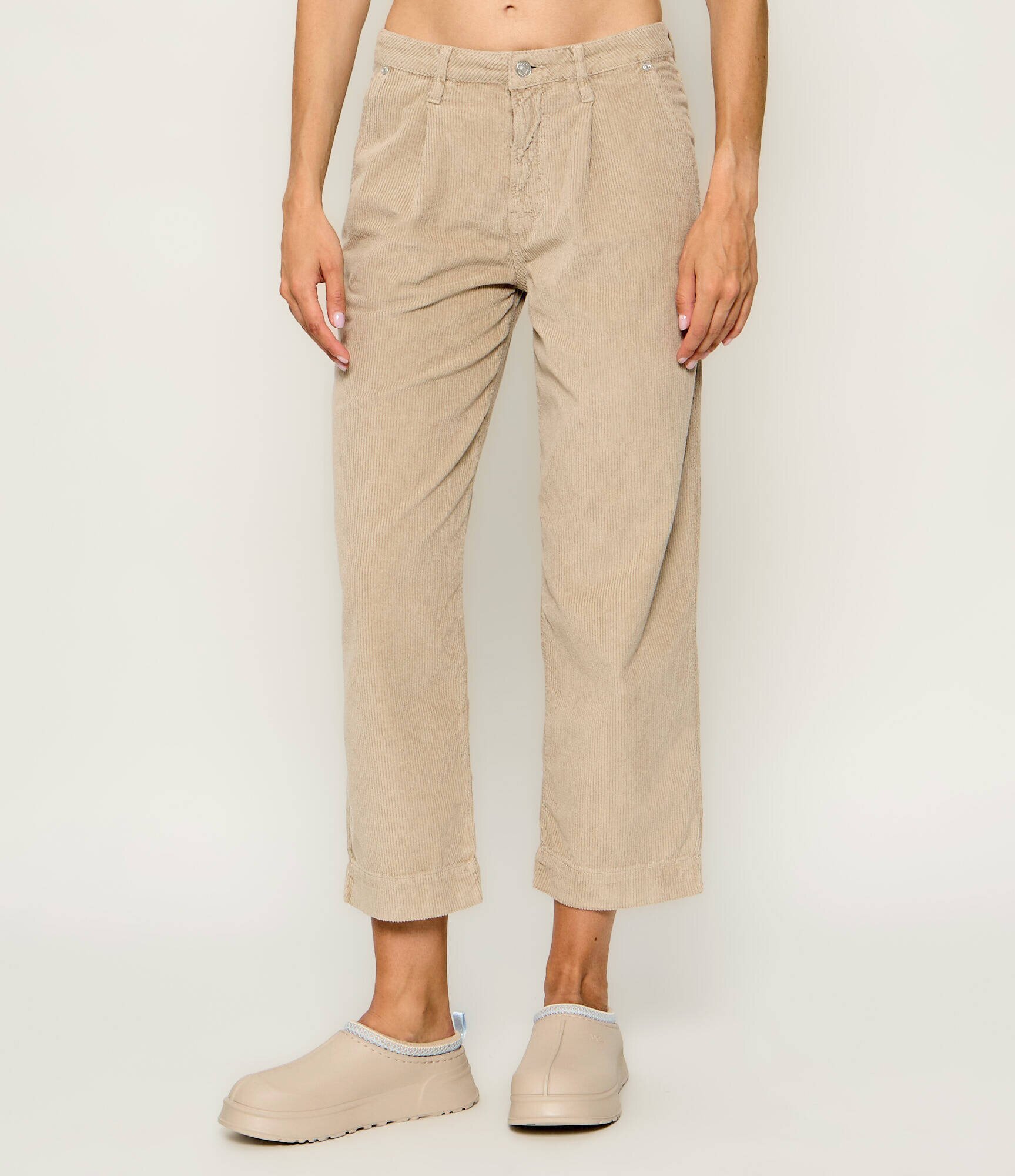 Joop! Pantaloni Edda-C-D | Tapered fit | catifea reiată