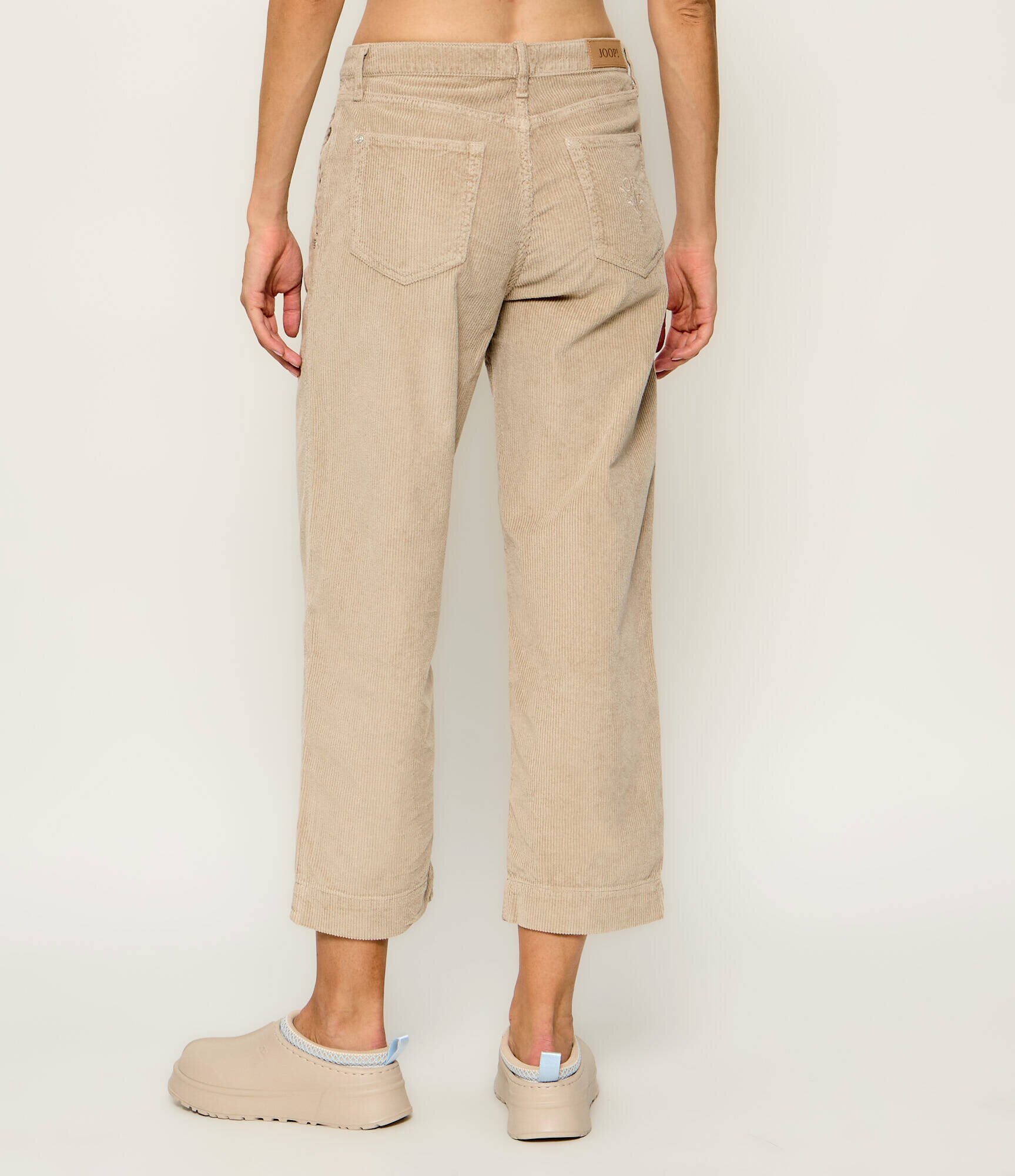 Joop! Pantaloni Edda-C-D | Tapered fit | catifea reiată