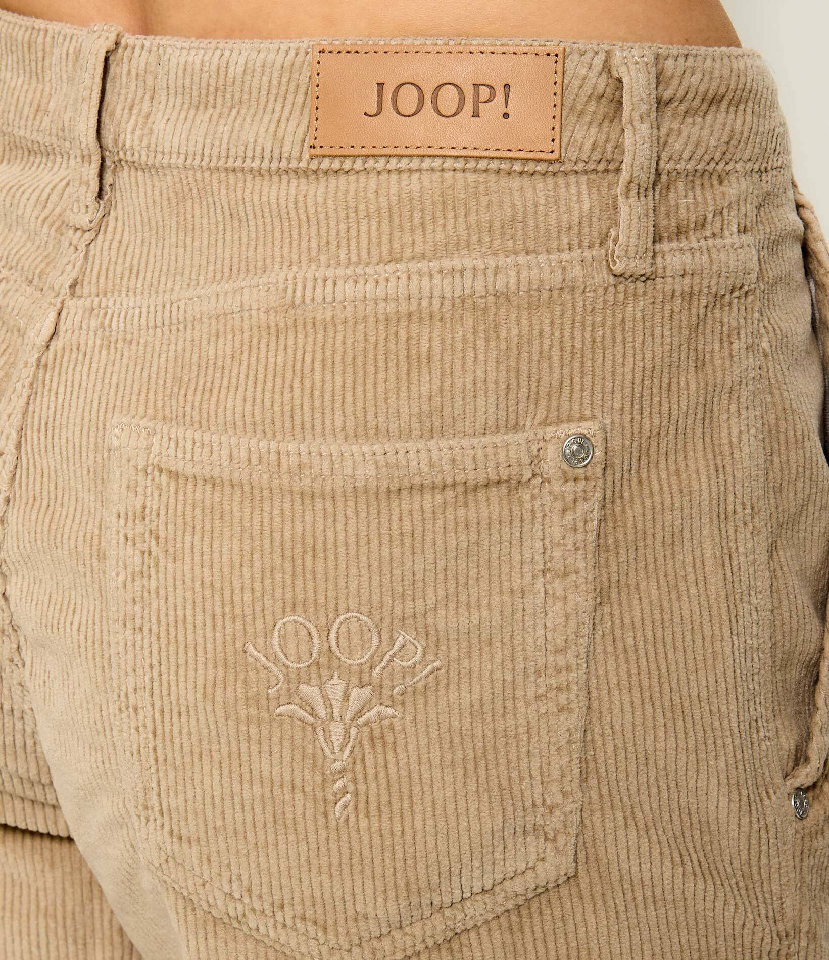 Joop! Pantaloni Edda-C-D | Tapered fit | catifea reiată