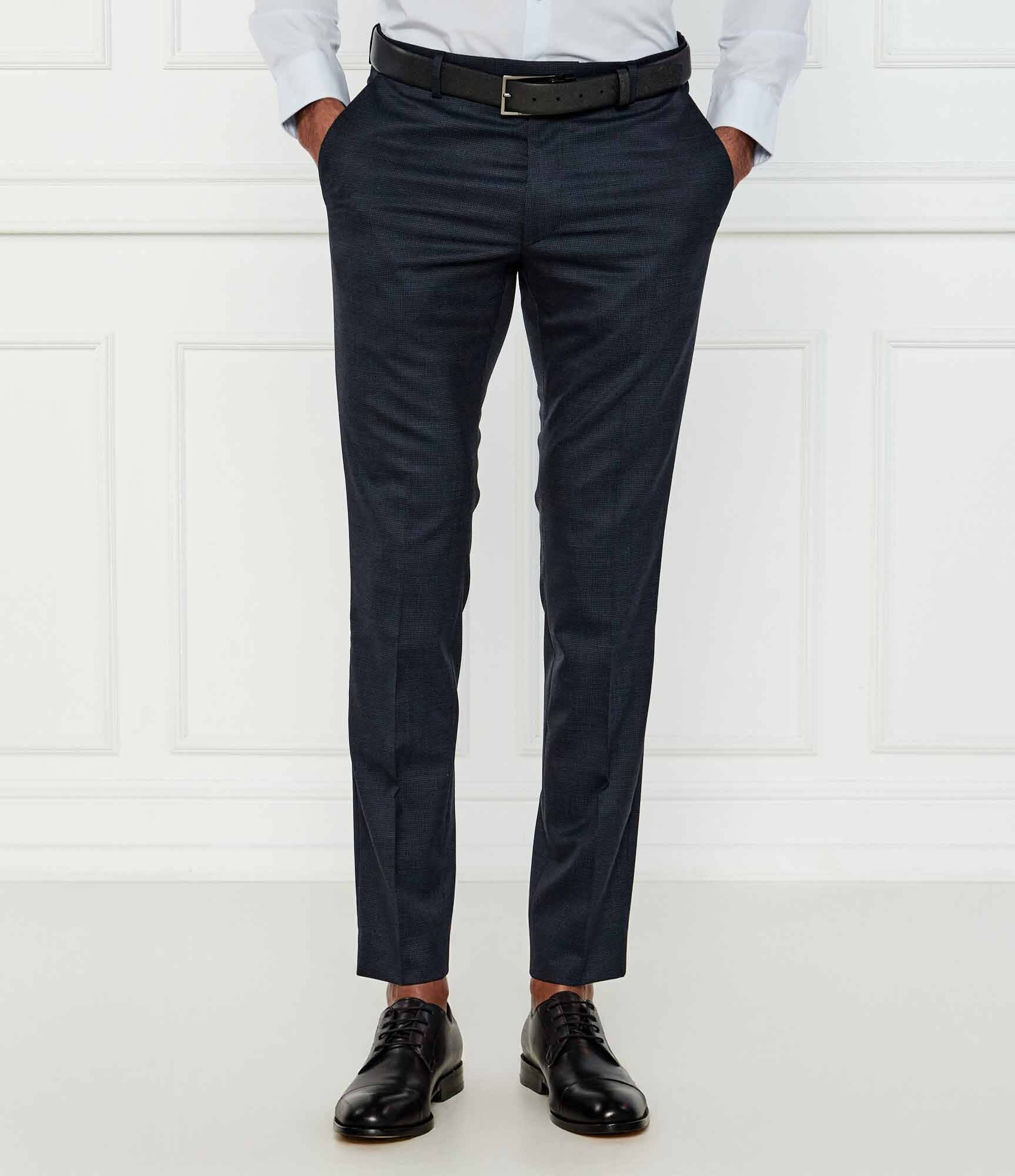 Joop! Pantaloni Gun | Extra slim fit cu adaos de lână
