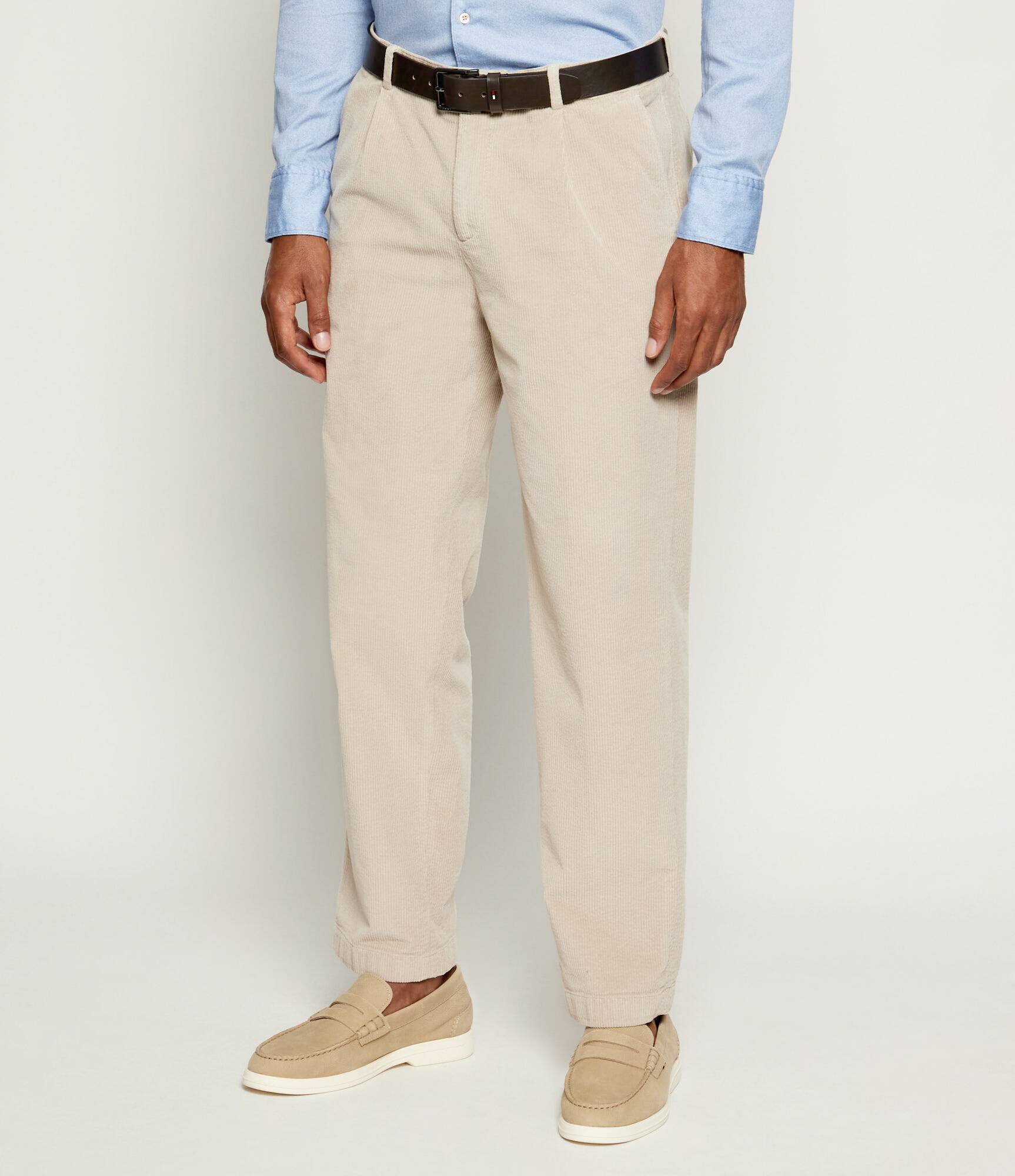 Joop! Pantaloni Lexter | Loose fit | catifea reiată