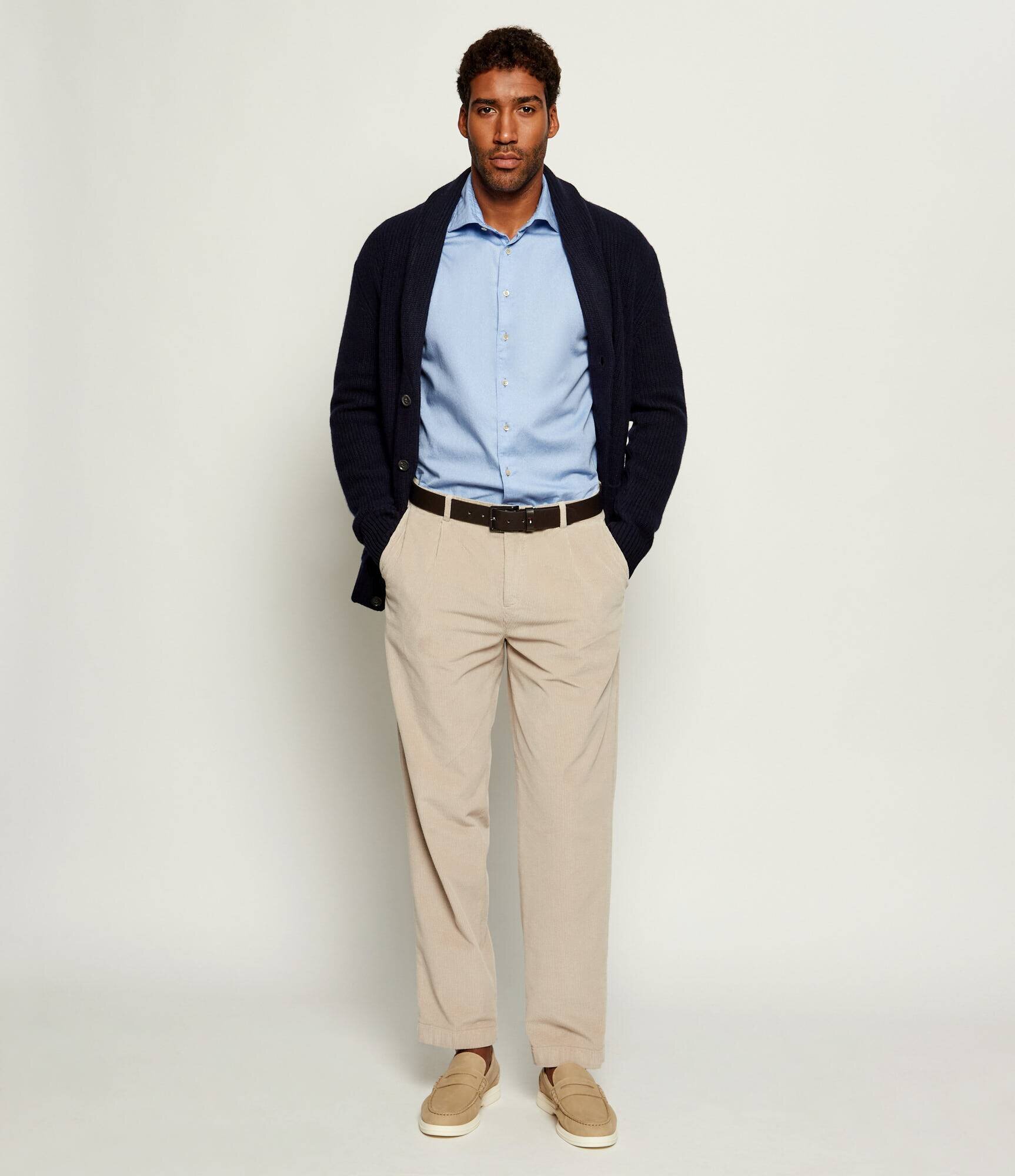 Joop! Pantaloni Lexter | Loose fit | catifea reiată