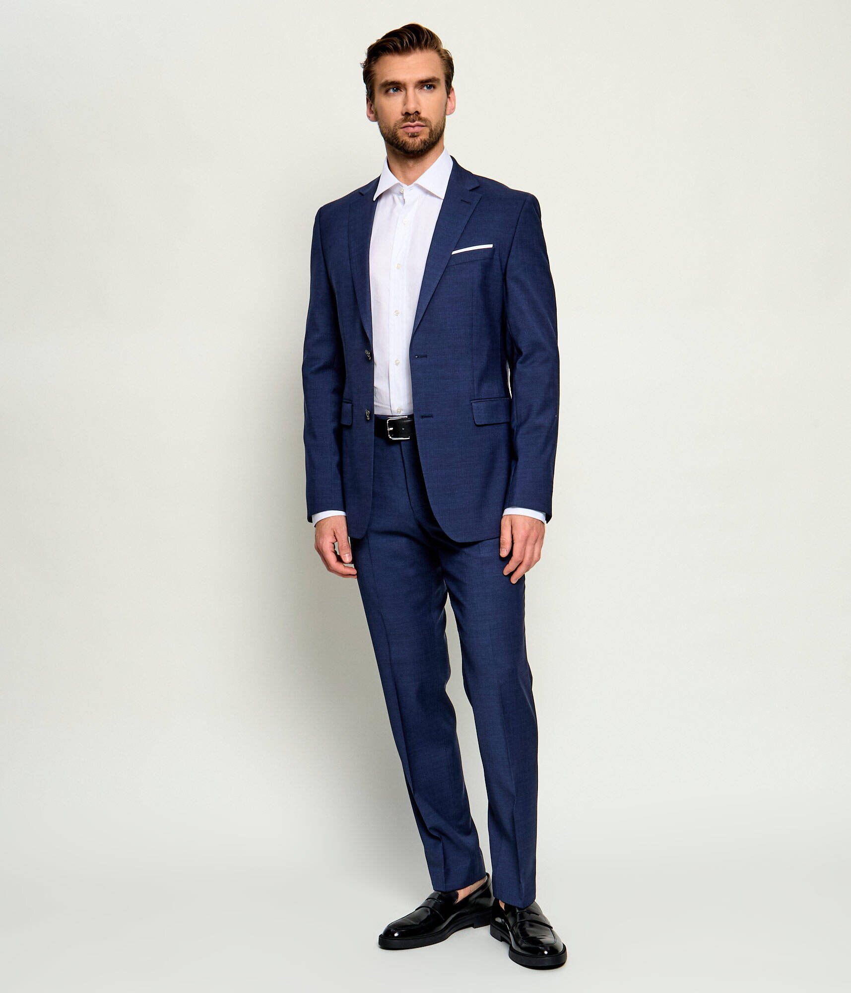 Joop! Pantaloni | Modern fit cu adaos de lână