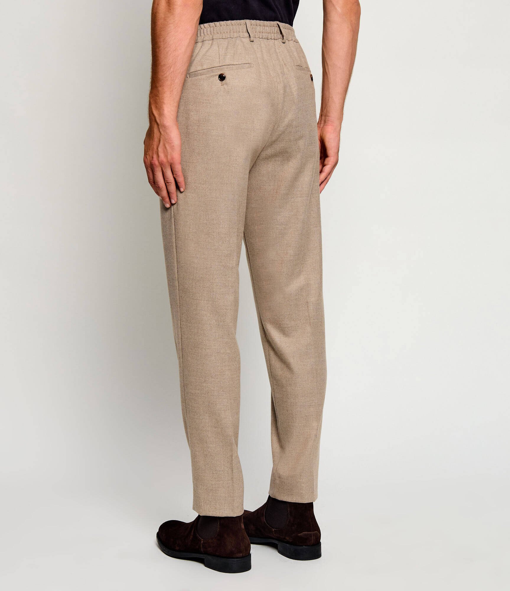 Joop! Pantaloni River | regular fit cu adaos de lână