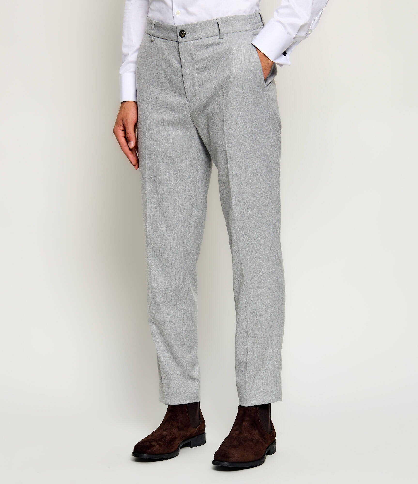 Joop! Pantaloni River | regular fit cu adaos de lână