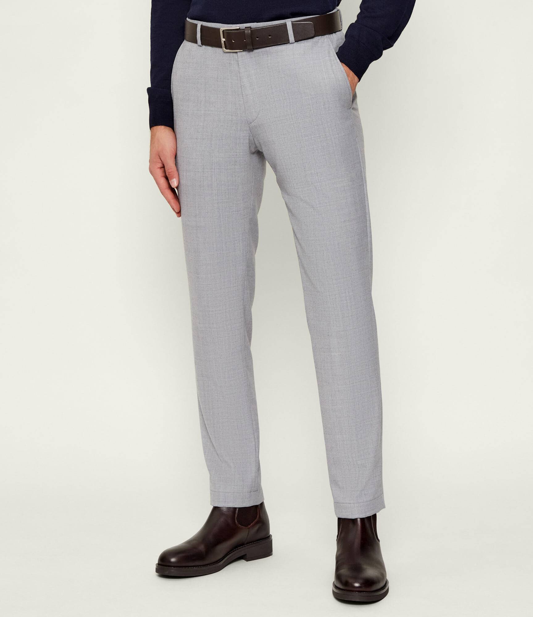 Joop! Pantaloni Sake | Slim Fit cu adaos de lână