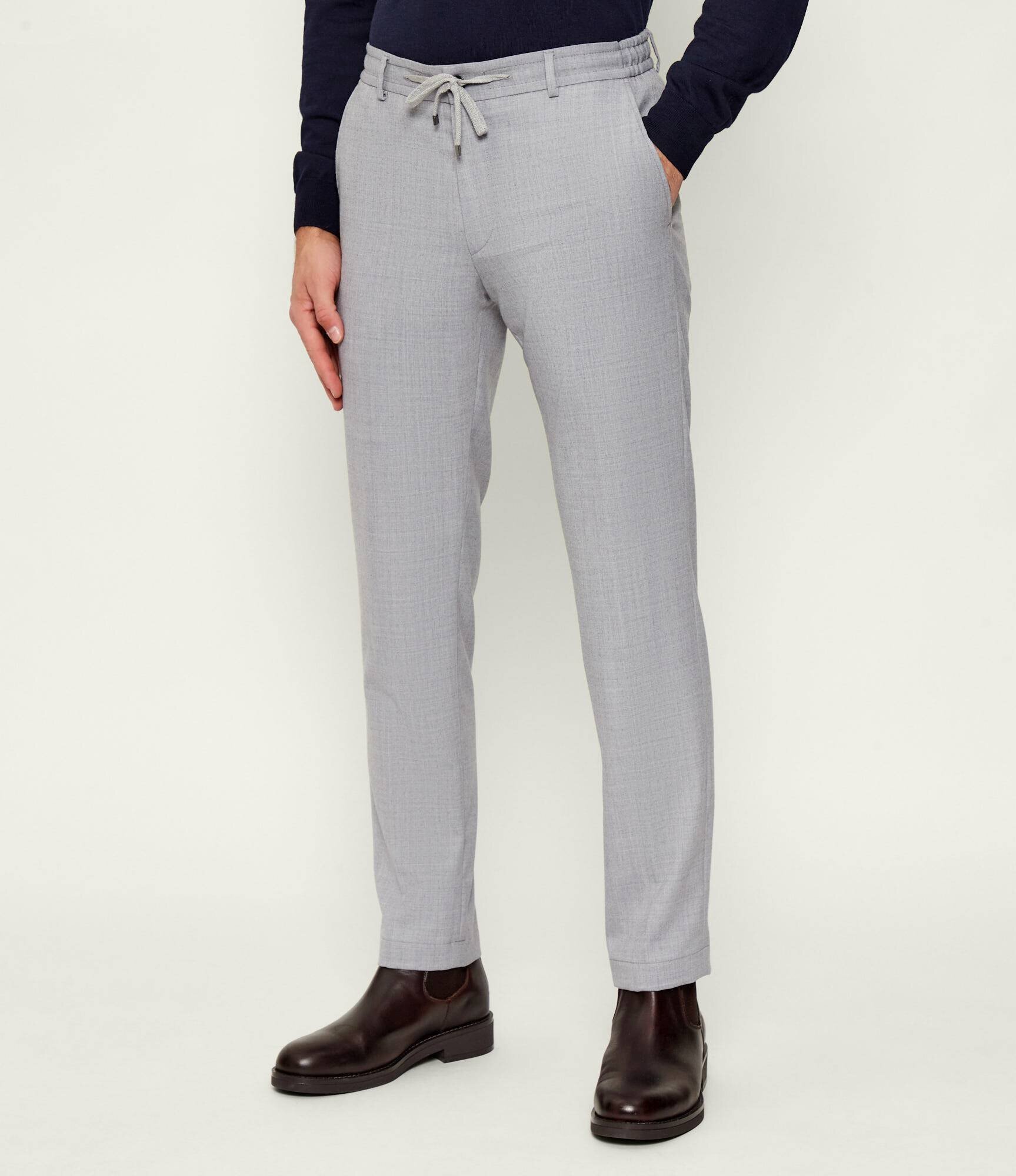 Joop! Pantaloni Sake | Slim Fit cu adaos de lână